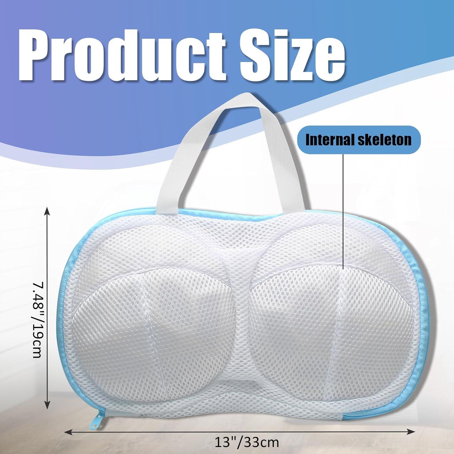 Bolsas de Lavado de Sujetadores Luomorgo 4 Piezas 3D