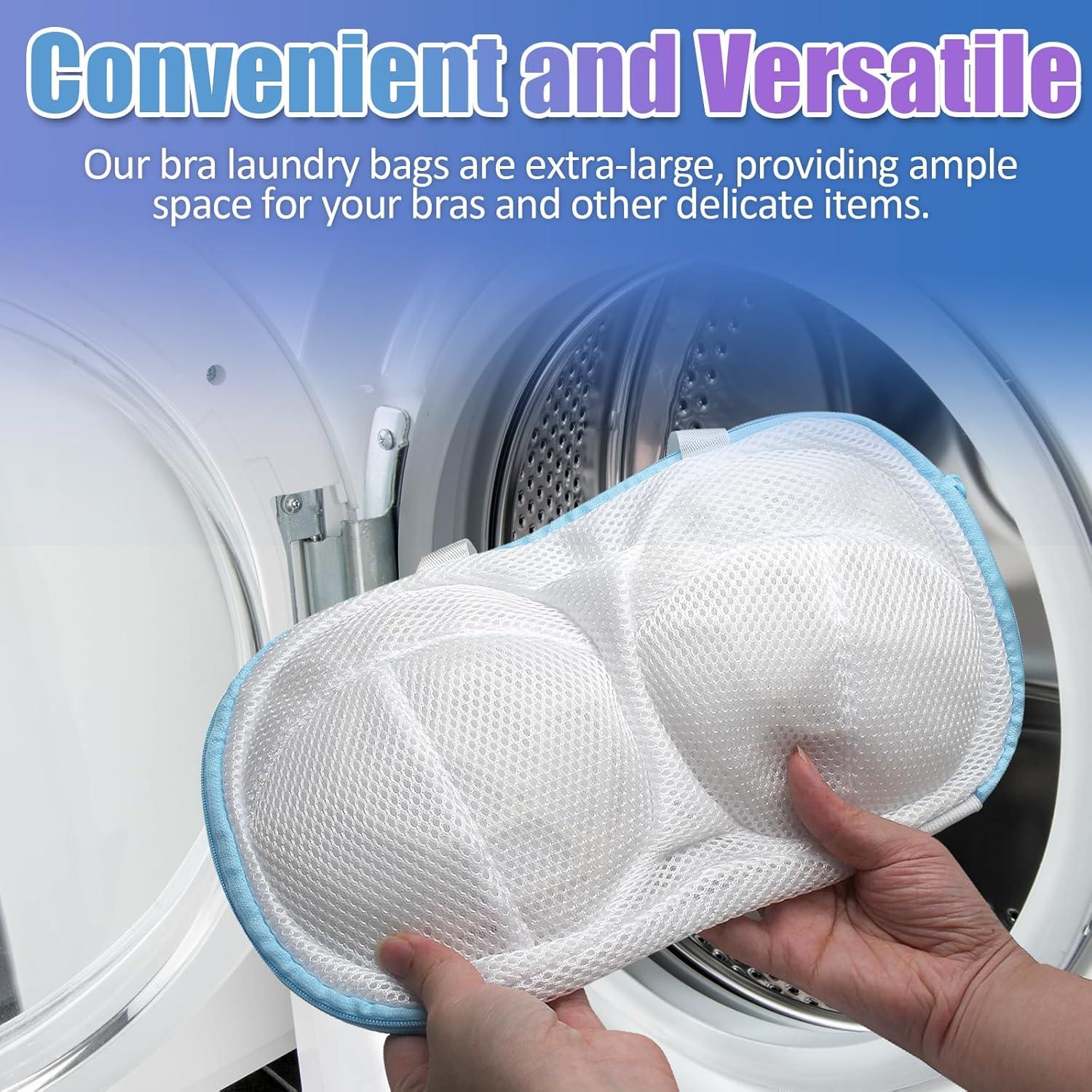 Bolsas de Lavado de Sujetadores Luomorgo 4 Piezas 3D