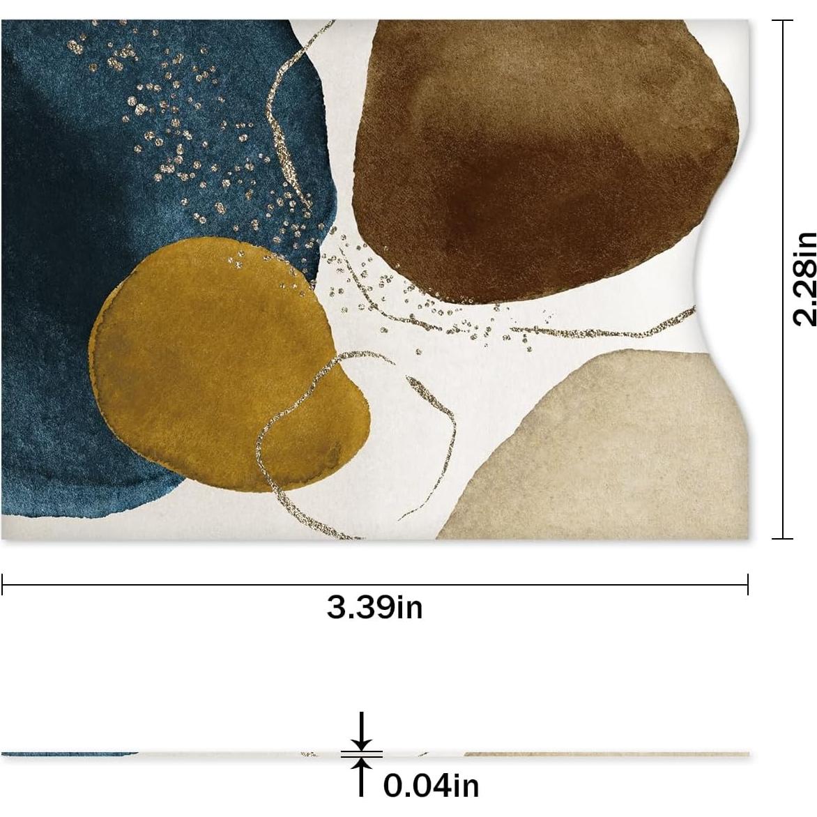 Mangas Bloqueadoras RFID DEEZOMO - Set de 10 Diseños Abstractos