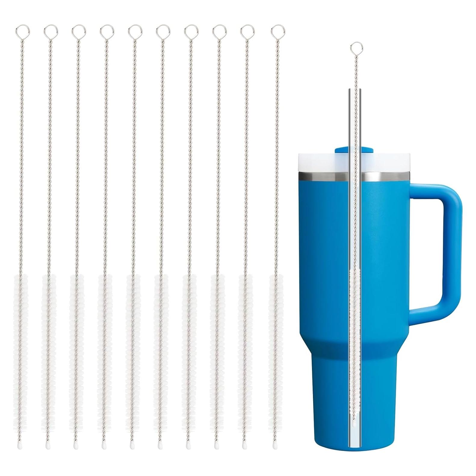 Cepillo Limpiador de Pajitas Beonsky, 10 Piezas 19.81cm