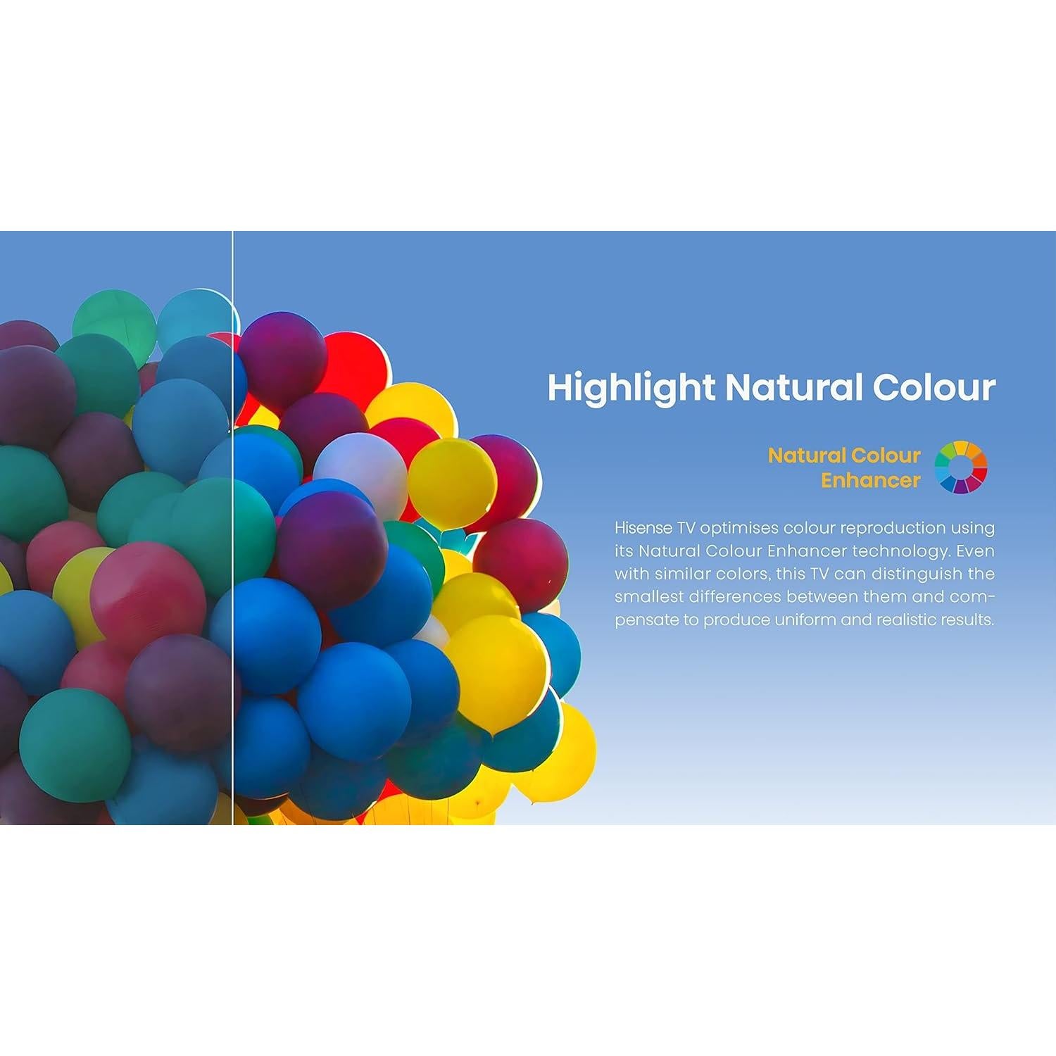 Televisor Hisense 32" HD Android con DTS Virtual X y Chromecast