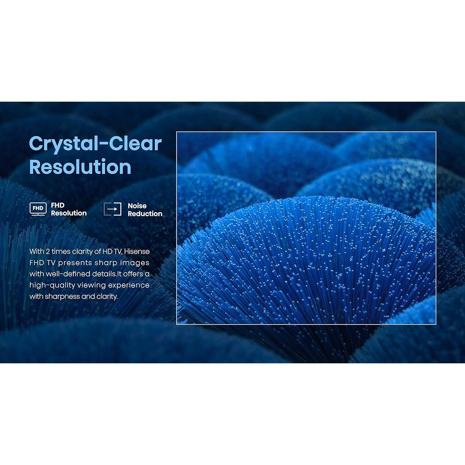 Televisor Hisense 32" HD Android con DTS Virtual X y Chromecast