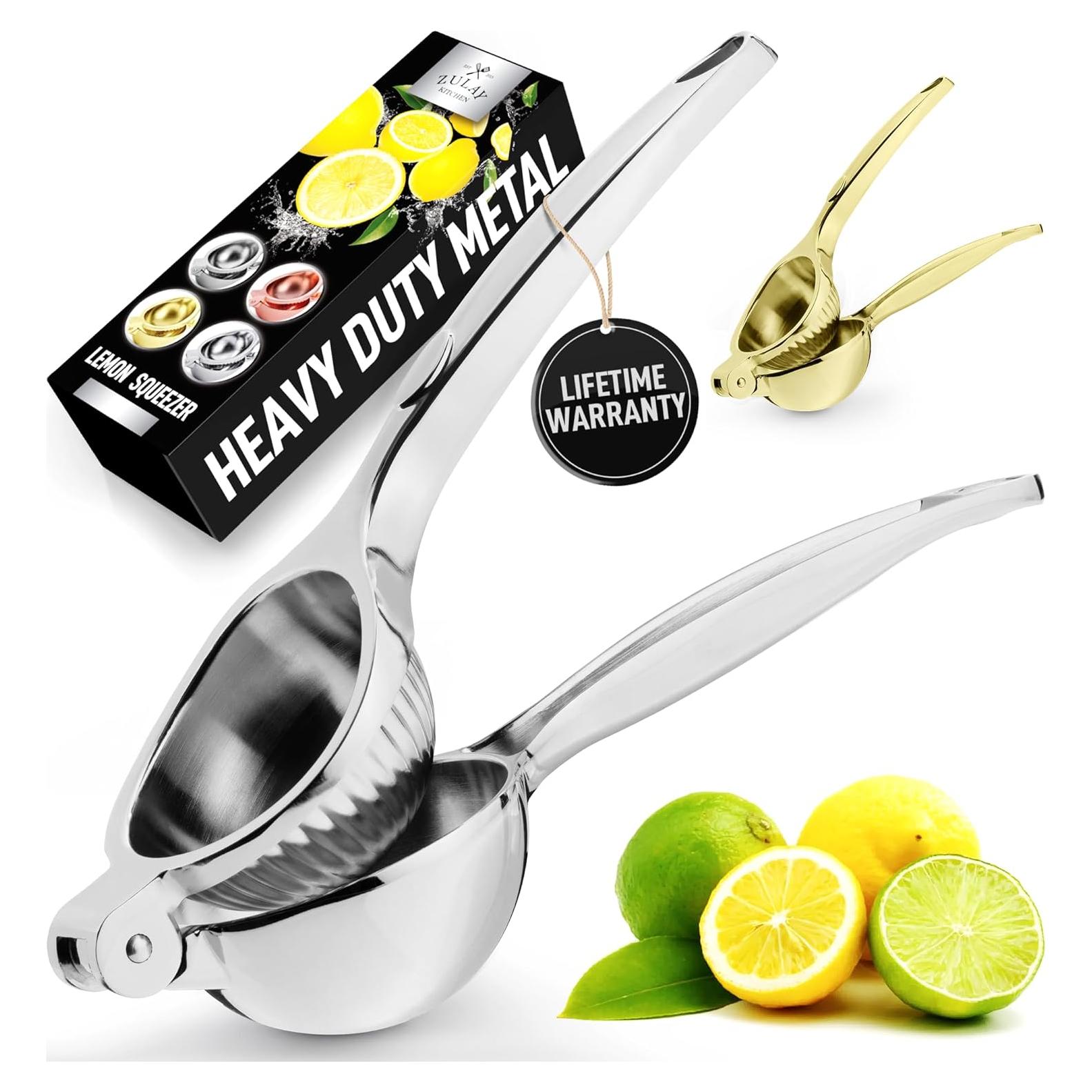 Exprimidor de Limón Zulay Kitchen Mango Curvado 0.5L Cromo