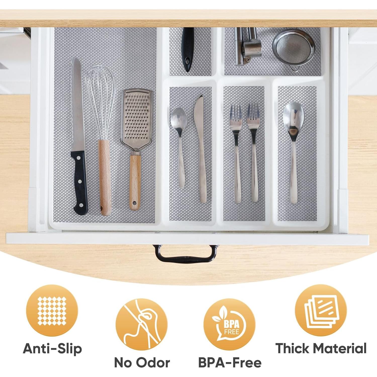 Forro Antideslizante BALEINE 30.48 cm x 3.05 m Beige