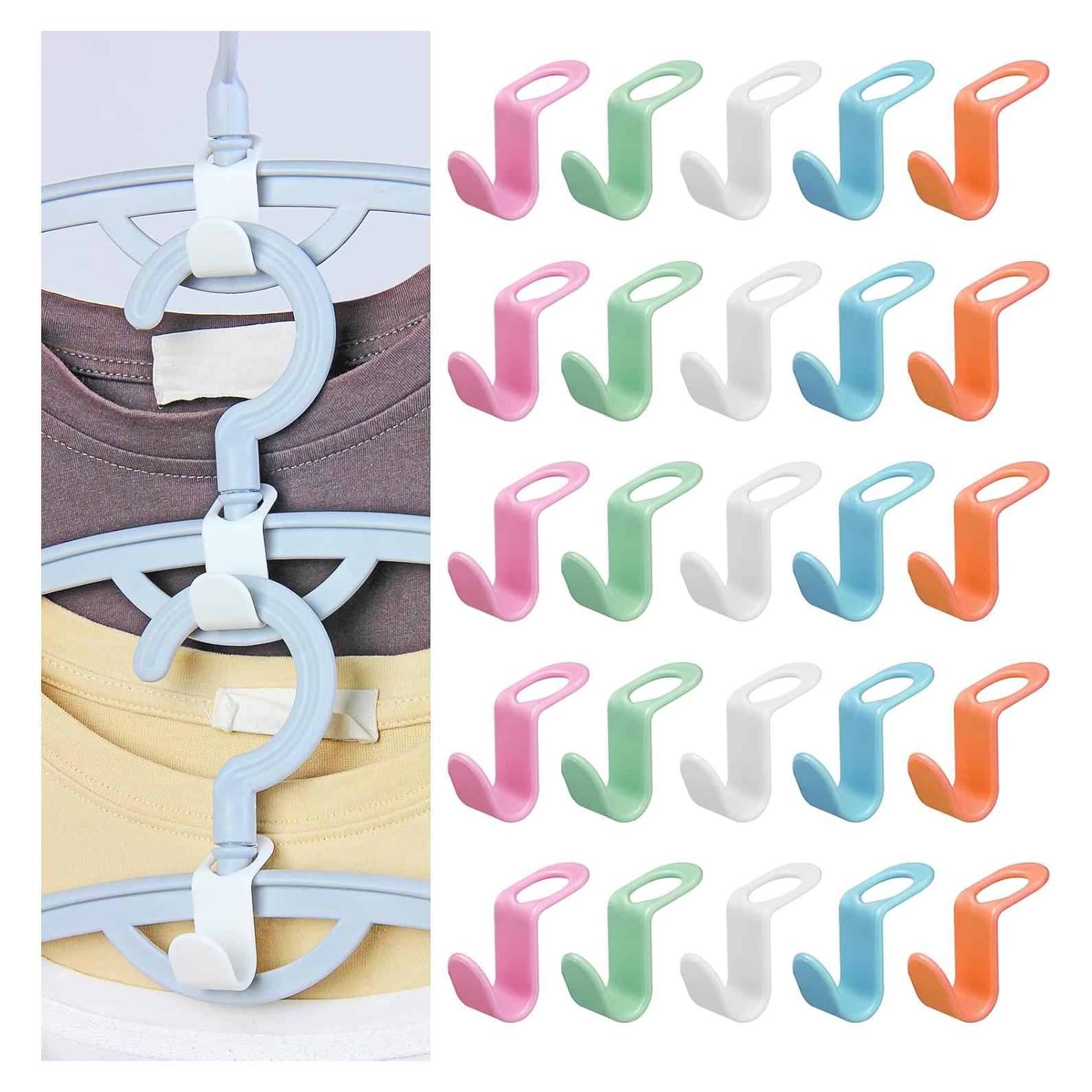 Ganchos Extensores Ahorra Espacio SLMT 50PCS para Perchas