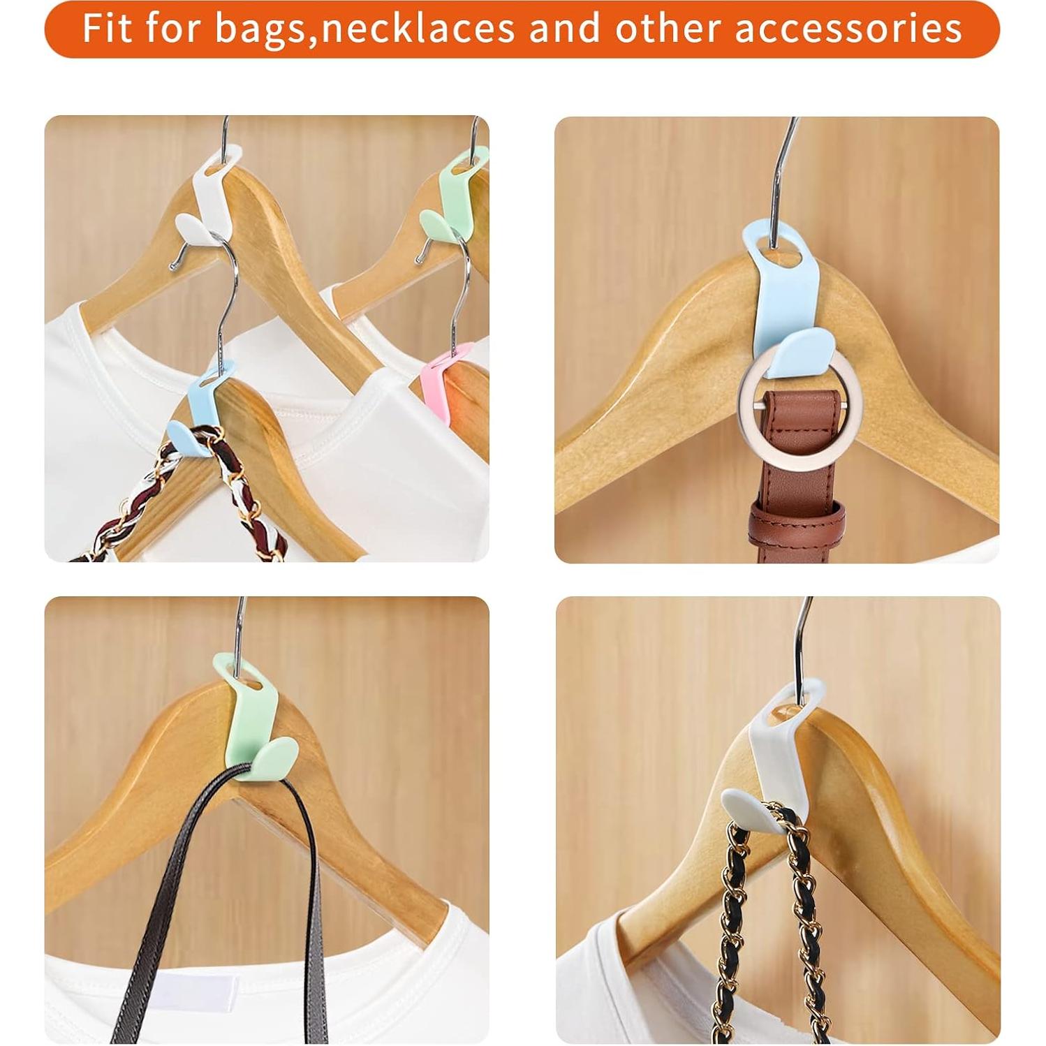 Ganchos Extensores Ahorra Espacio SLMT 50PCS para Perchas