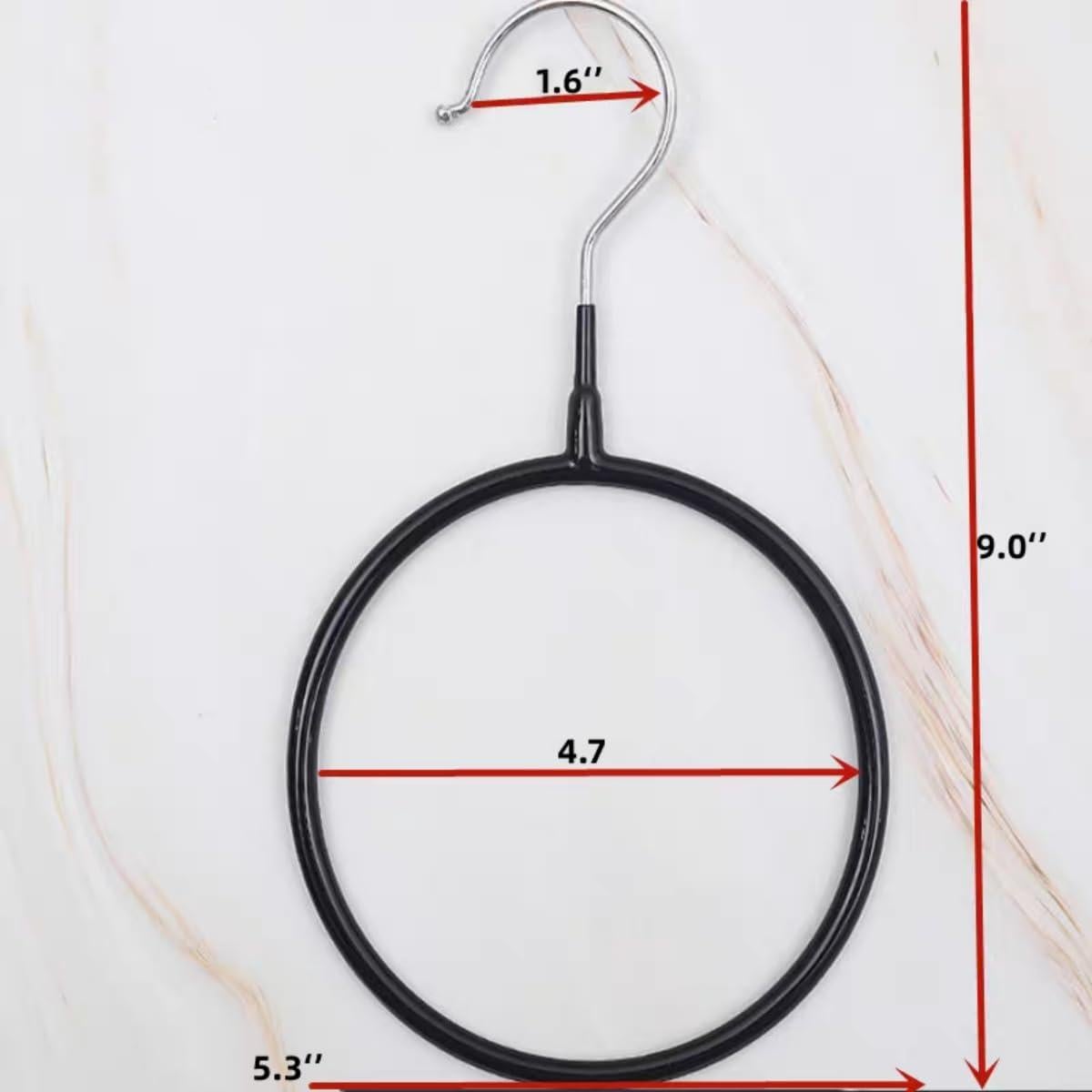 Perchas Organizador de Bufandas Joyindecor - 8 Piezas Antideslizantes