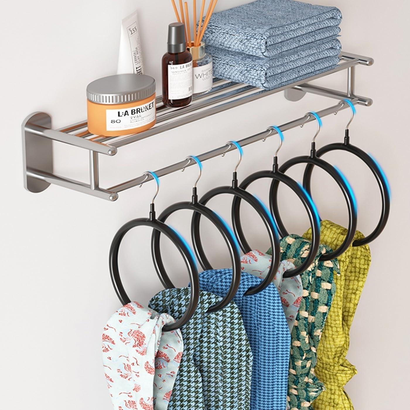 Perchas Organizador de Bufandas Joyindecor - 8 Piezas Antideslizantes