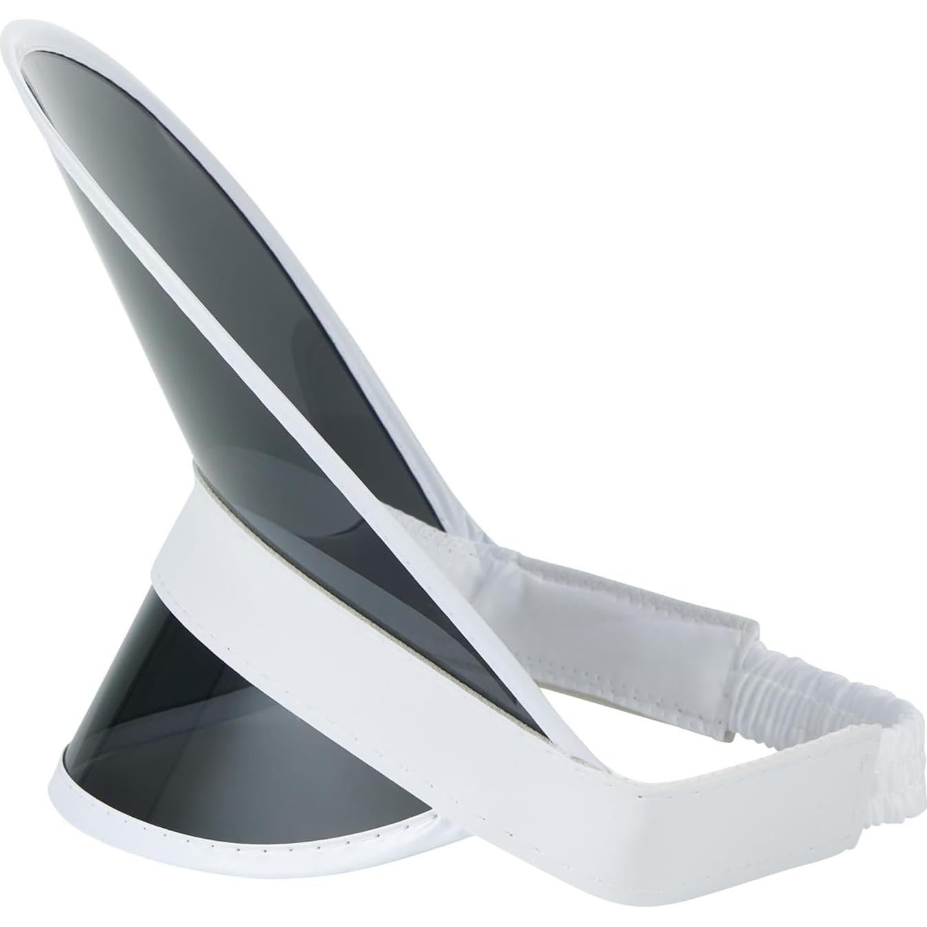 Gorra Visera de Sol Ajustable PVC Transparente Unisex