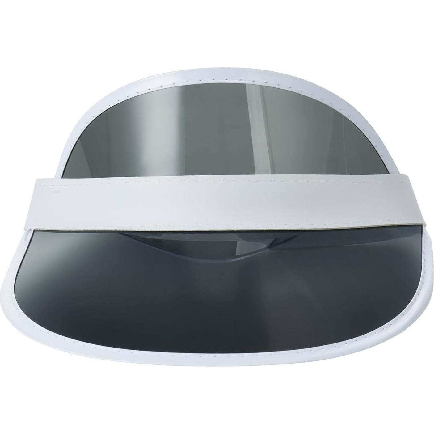 Gorra Visera de Sol Ajustable PVC Transparente Unisex