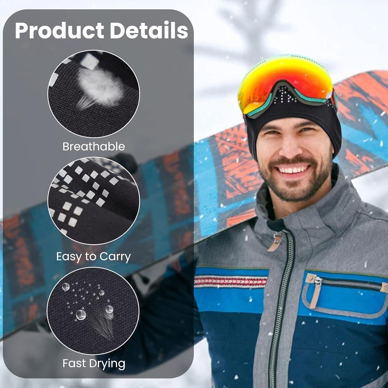 Calentadores de Oídos ZYXBBD para Invierno - Cinta Polar Unisex