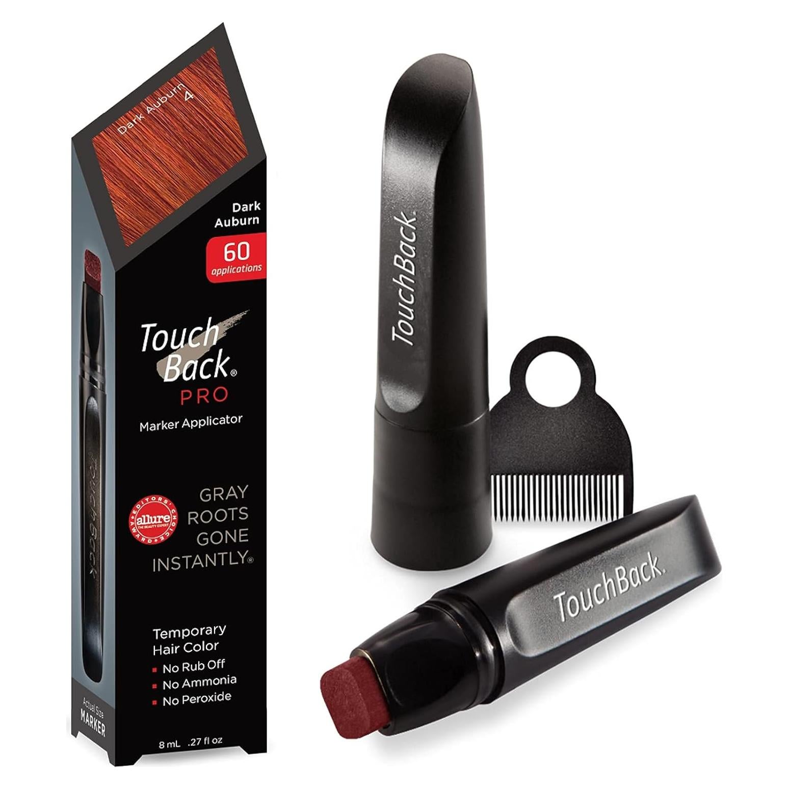 TouchBack PRO Marcador Aplicador Castaño Oscuro 60 Aplicaciones