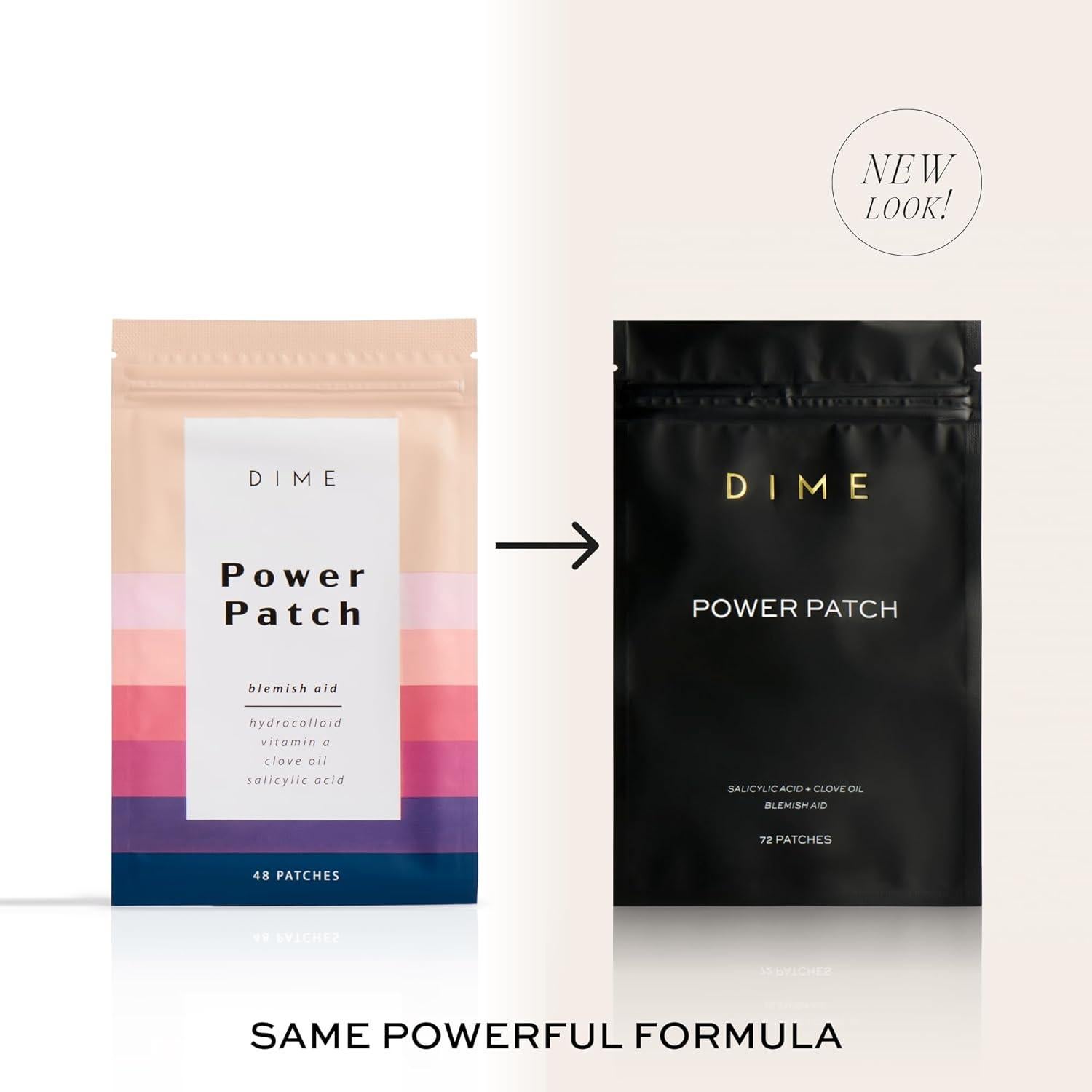 DIME Beauty Power Patch 72 Parches Hidrocoloides para Espinillas