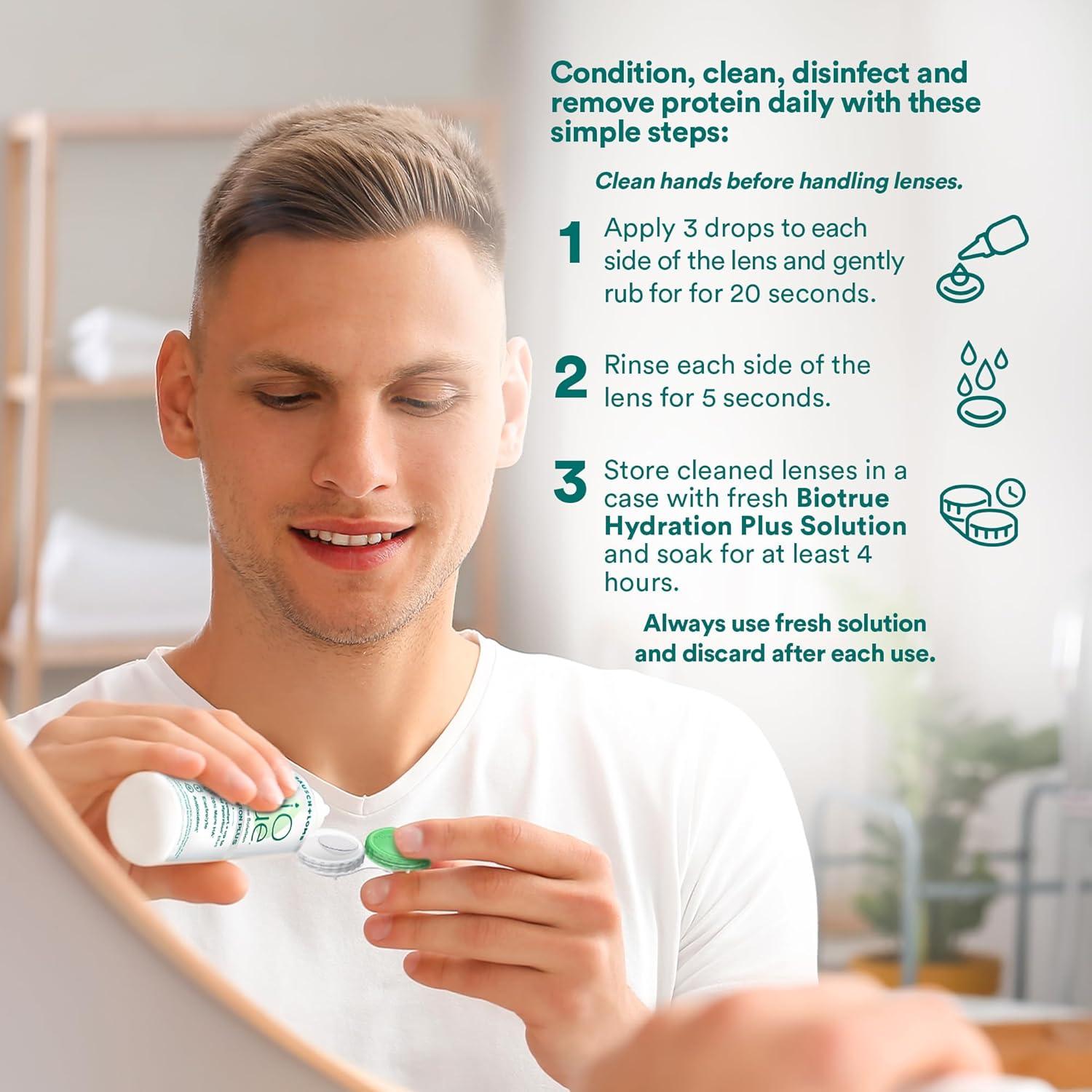 Biotrue Hidratación Plus 118 ml - Solución Multiusos Lentes