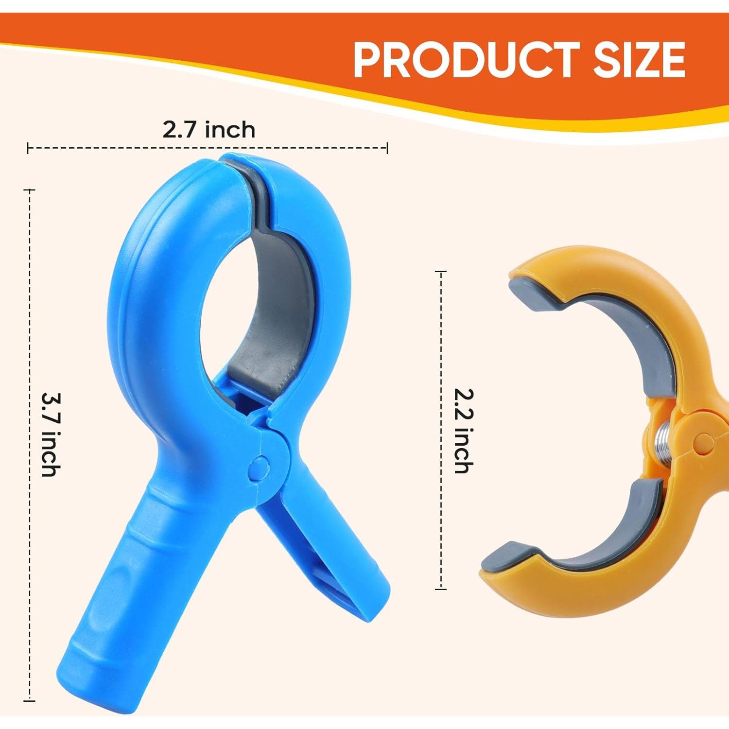 Clips para Toallas de Playa Dapute - Paquete de 8 Unidades