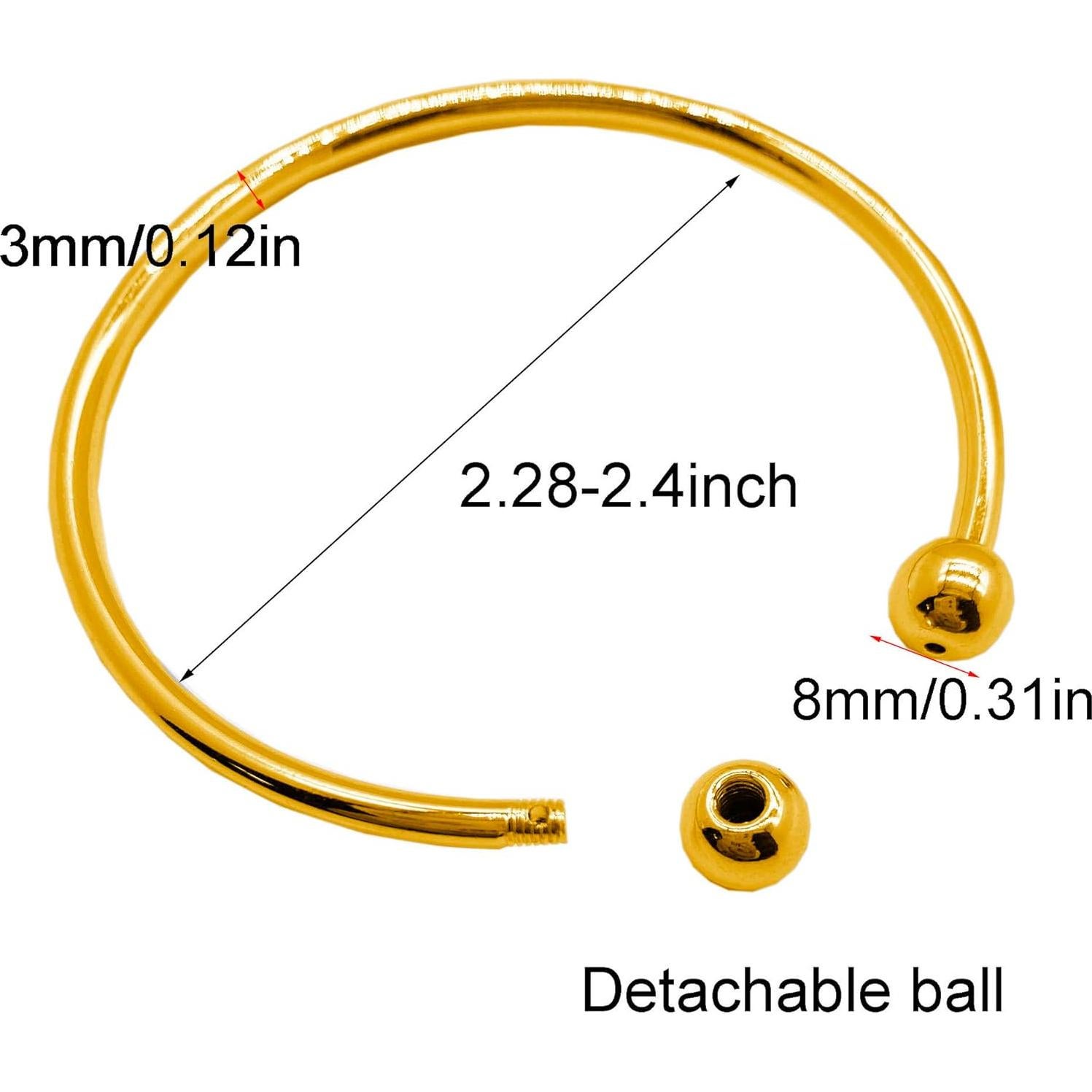 Pulsera Ajustable MIAO JIN 12 Piezas DIY Joyería Oro