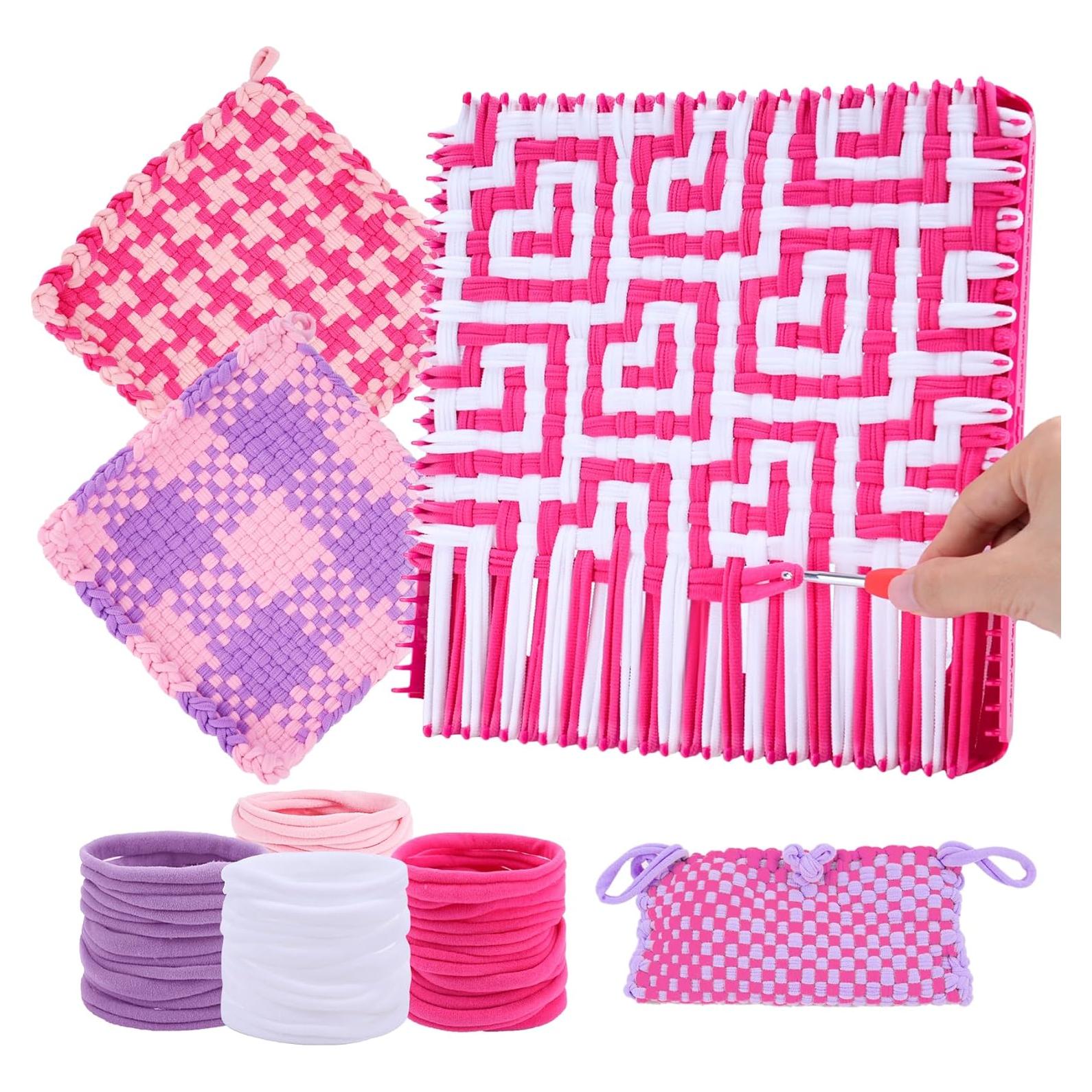 Kit de telar para agarraderas PREBOX 10 pulgadas para niños y adultos