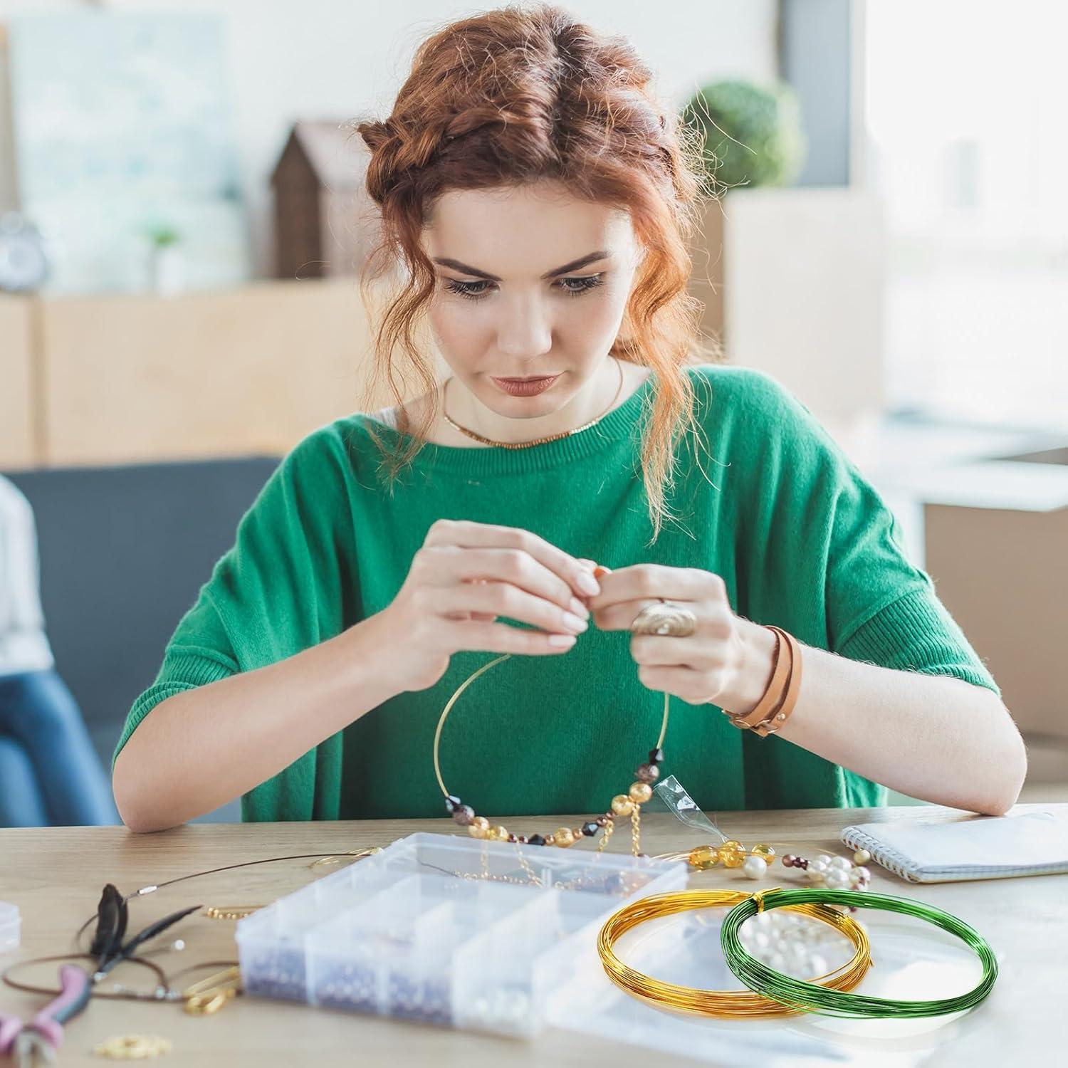 25 Rollos Alambre de Aluminio Multicolor Ferraycle 0.8 mm