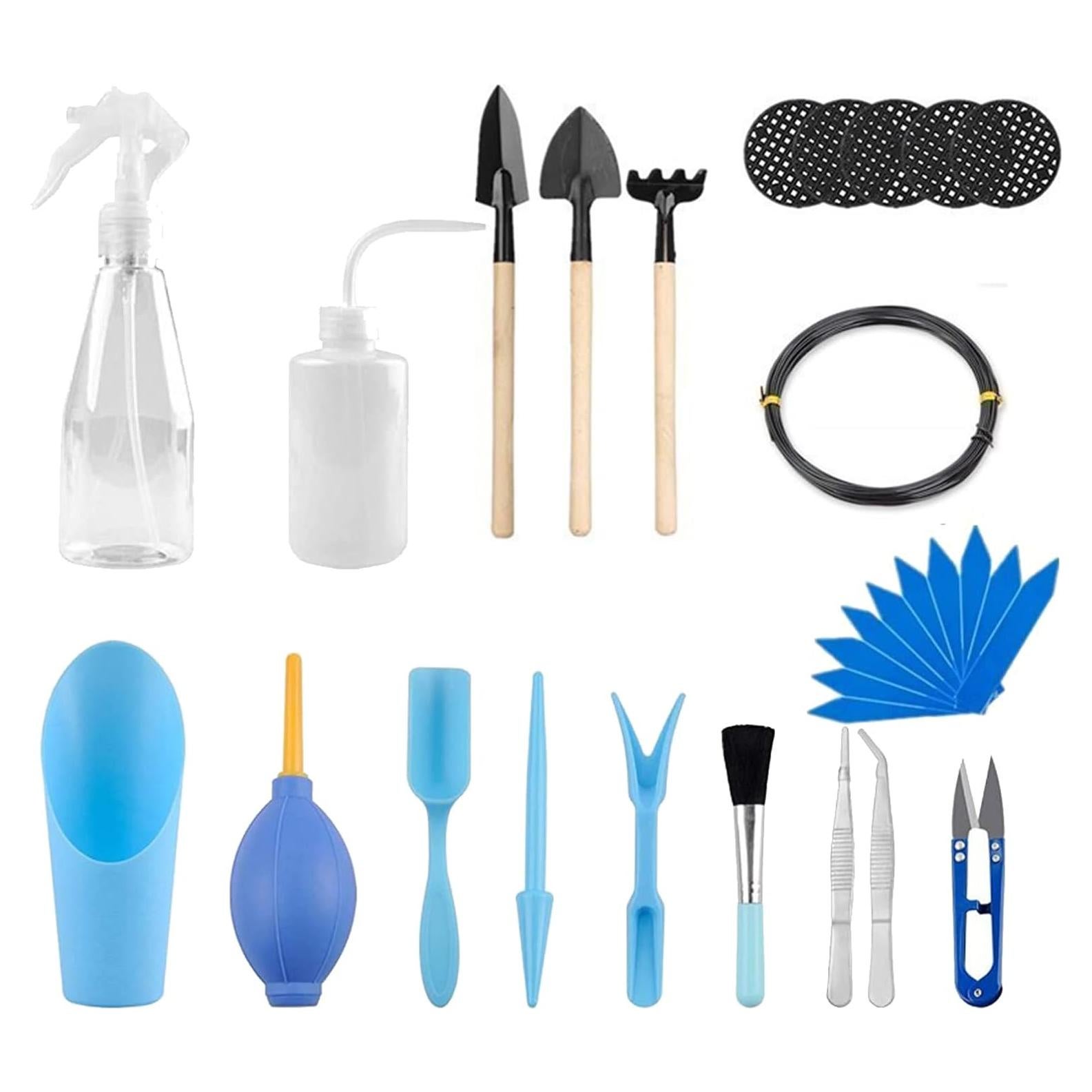 Conjunto de Herramientas de Bonsai PhantomSky 16 PCS Jardinería
