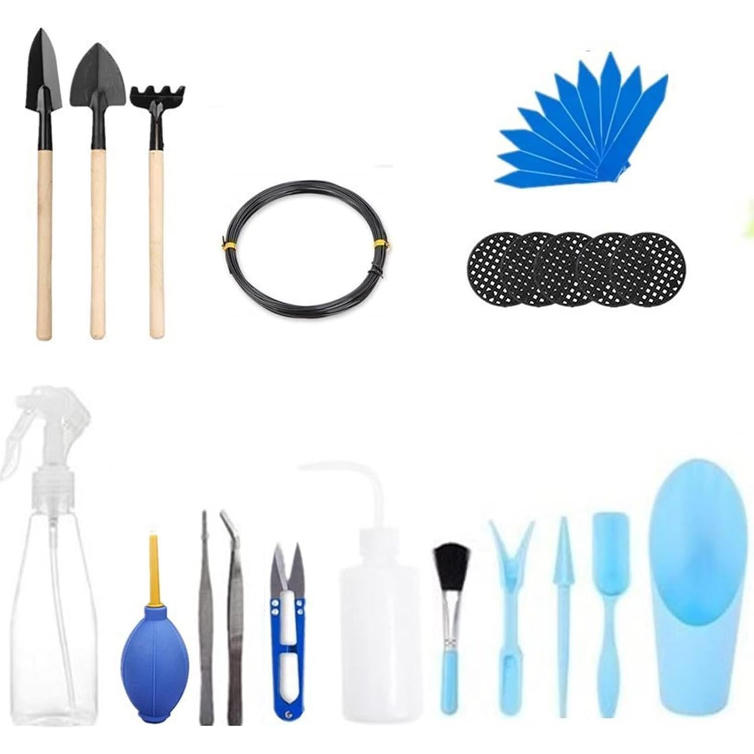 Conjunto de Herramientas de Bonsai PhantomSky 16 PCS Jardinería