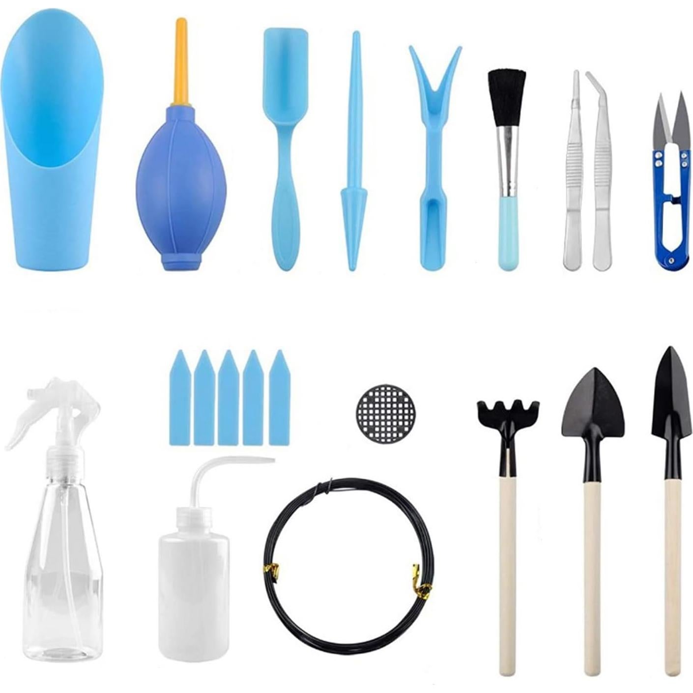 Conjunto de Herramientas de Bonsai PhantomSky 16 PCS Jardinería