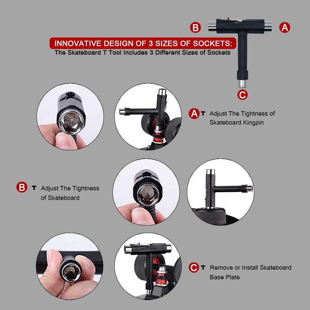Herramienta Multifuncional C&Xanadu para Patineta Todo-en-Uno
