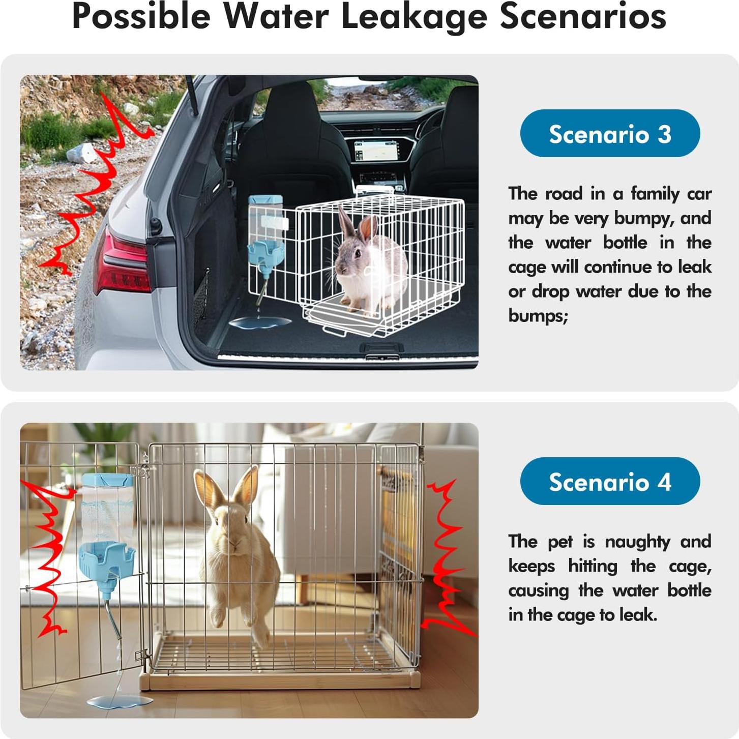 Dispensador de Agua Automático Vannon 750ml para Mascotas Pequeñas