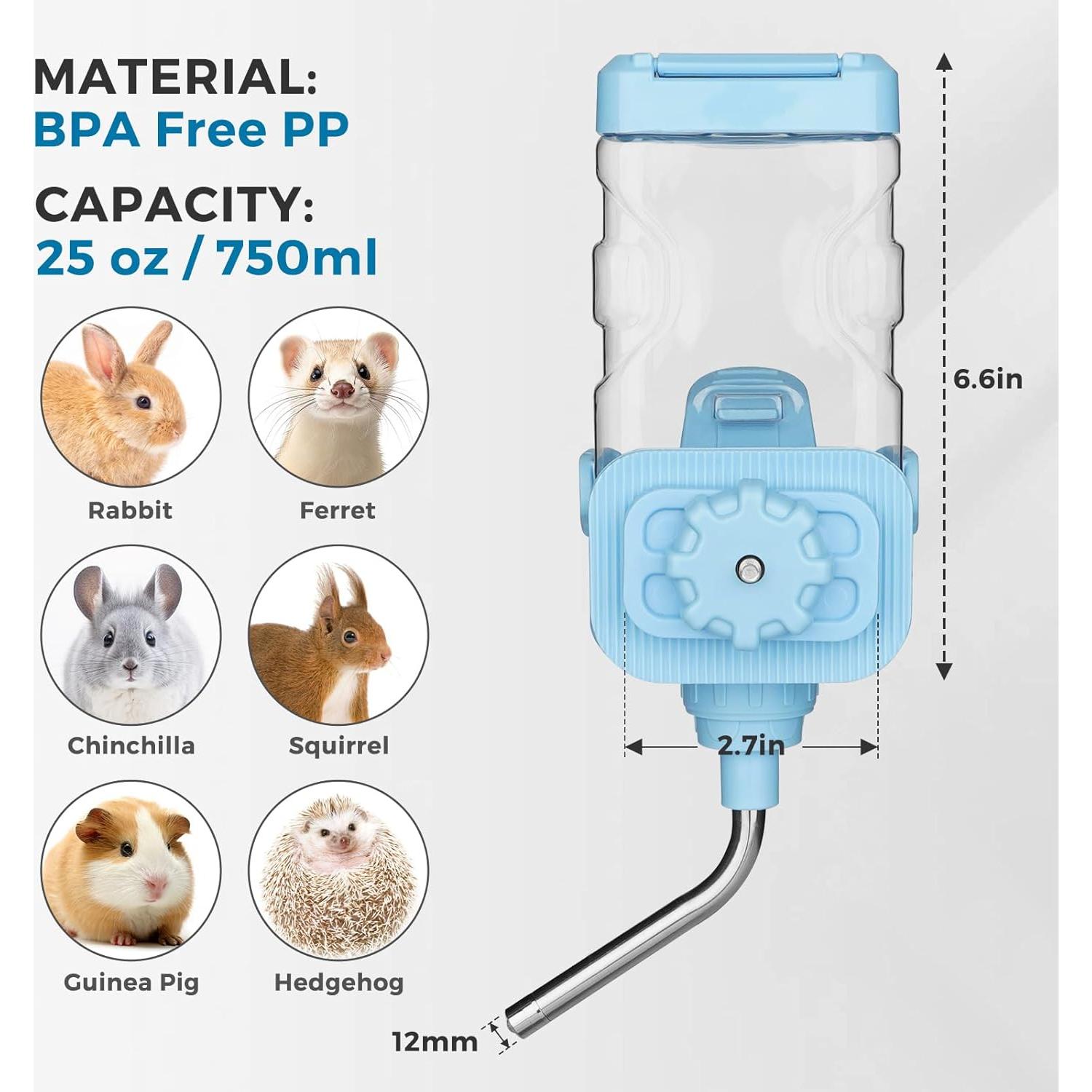 Dispensador de Agua Automático Vannon 750ml para Mascotas Pequeñas