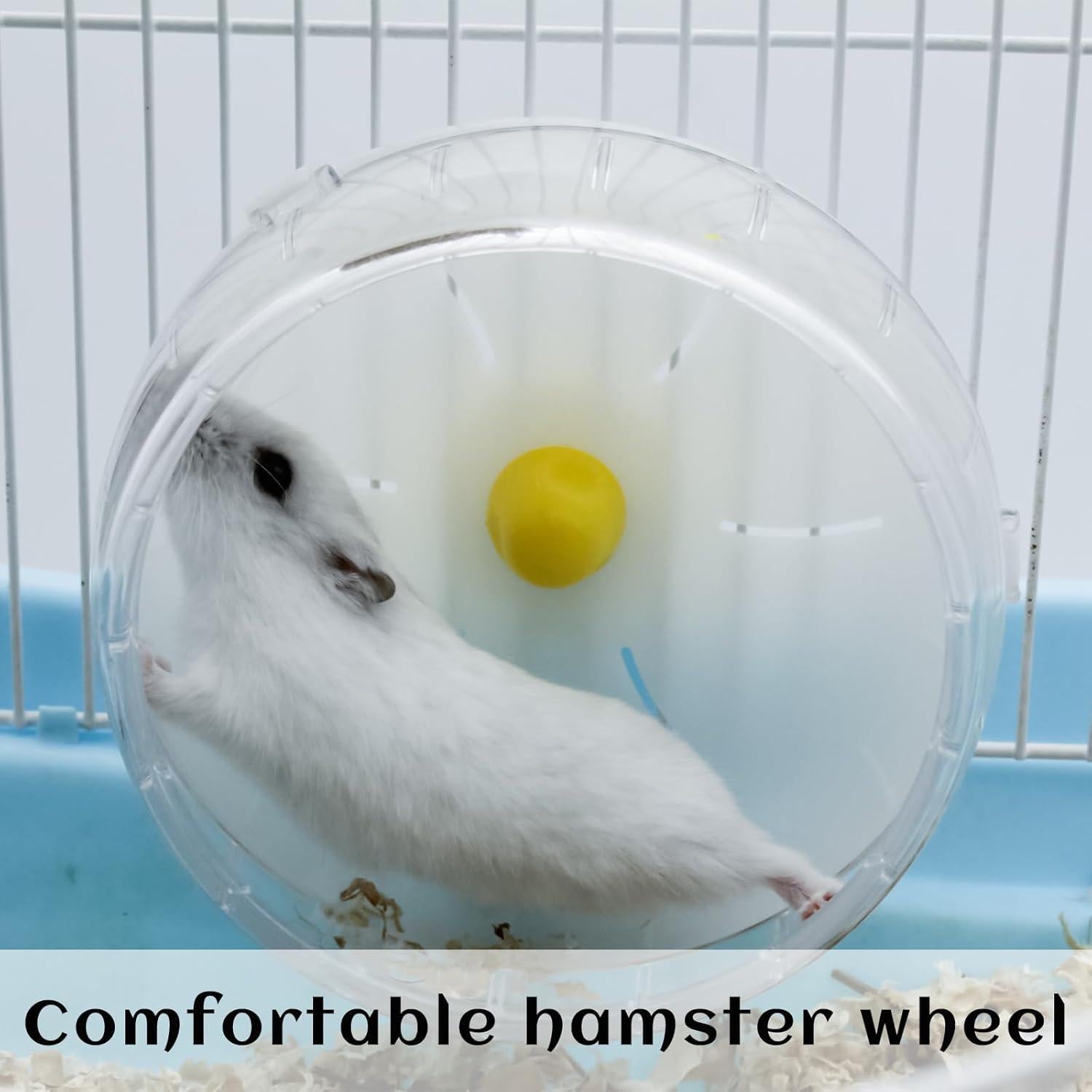 Rueda de Correr Silenciosa WishLotus para Hámster 12cm