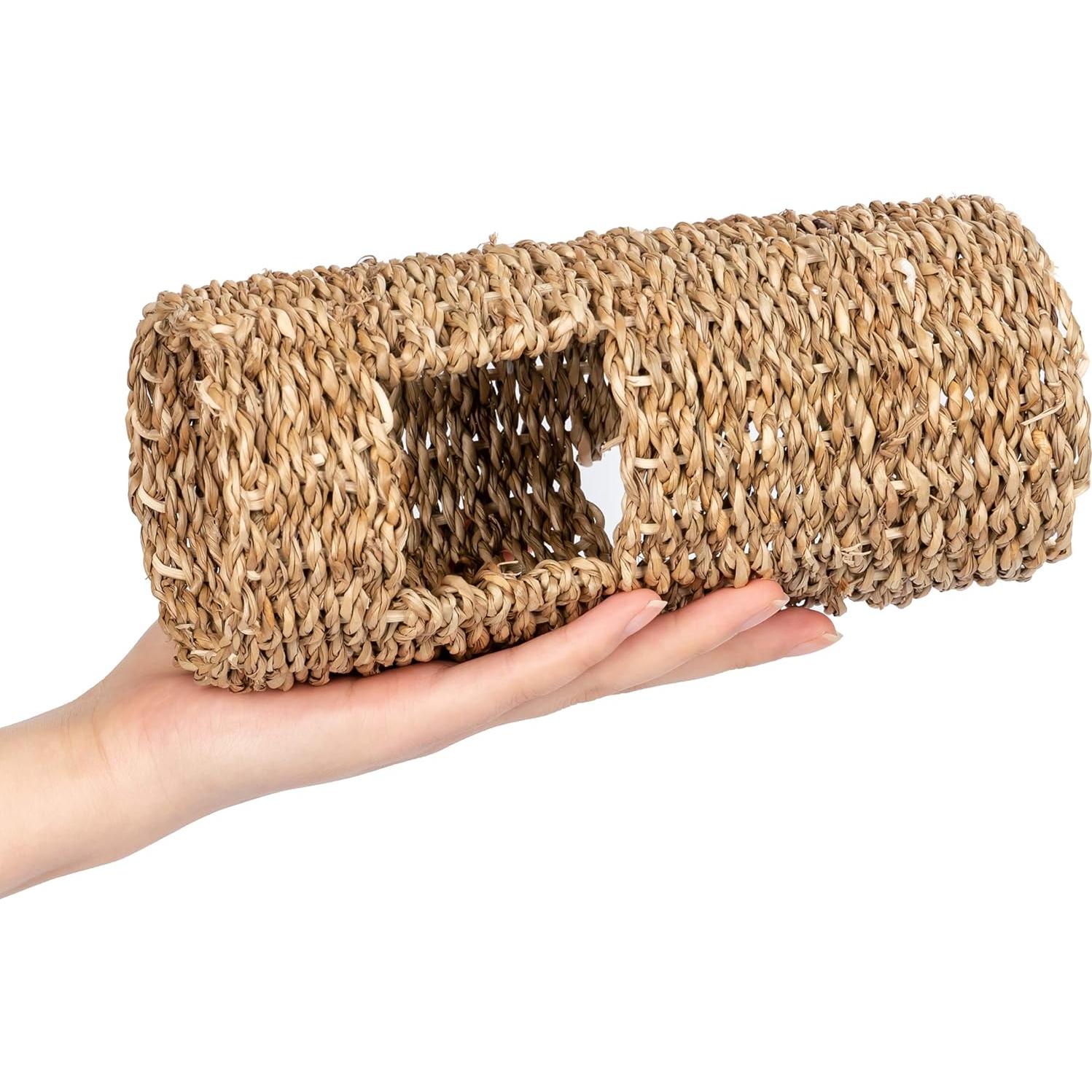 Túnel Creativo para Hámster Niteangel - 19.05 cm de Hierba Marina