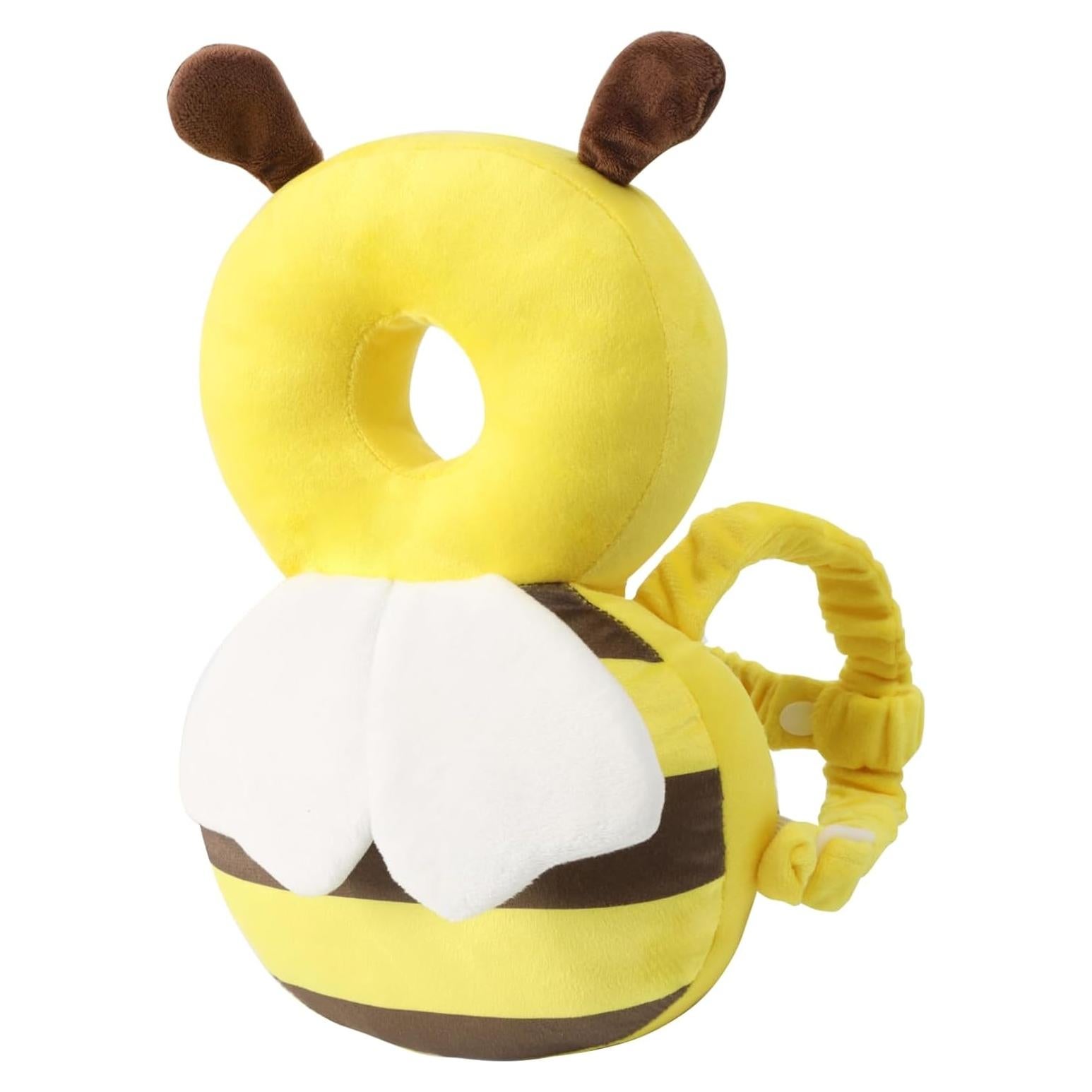 Mochila Protectora de Cabeza para Bebé Abeja - Suave y Liviana