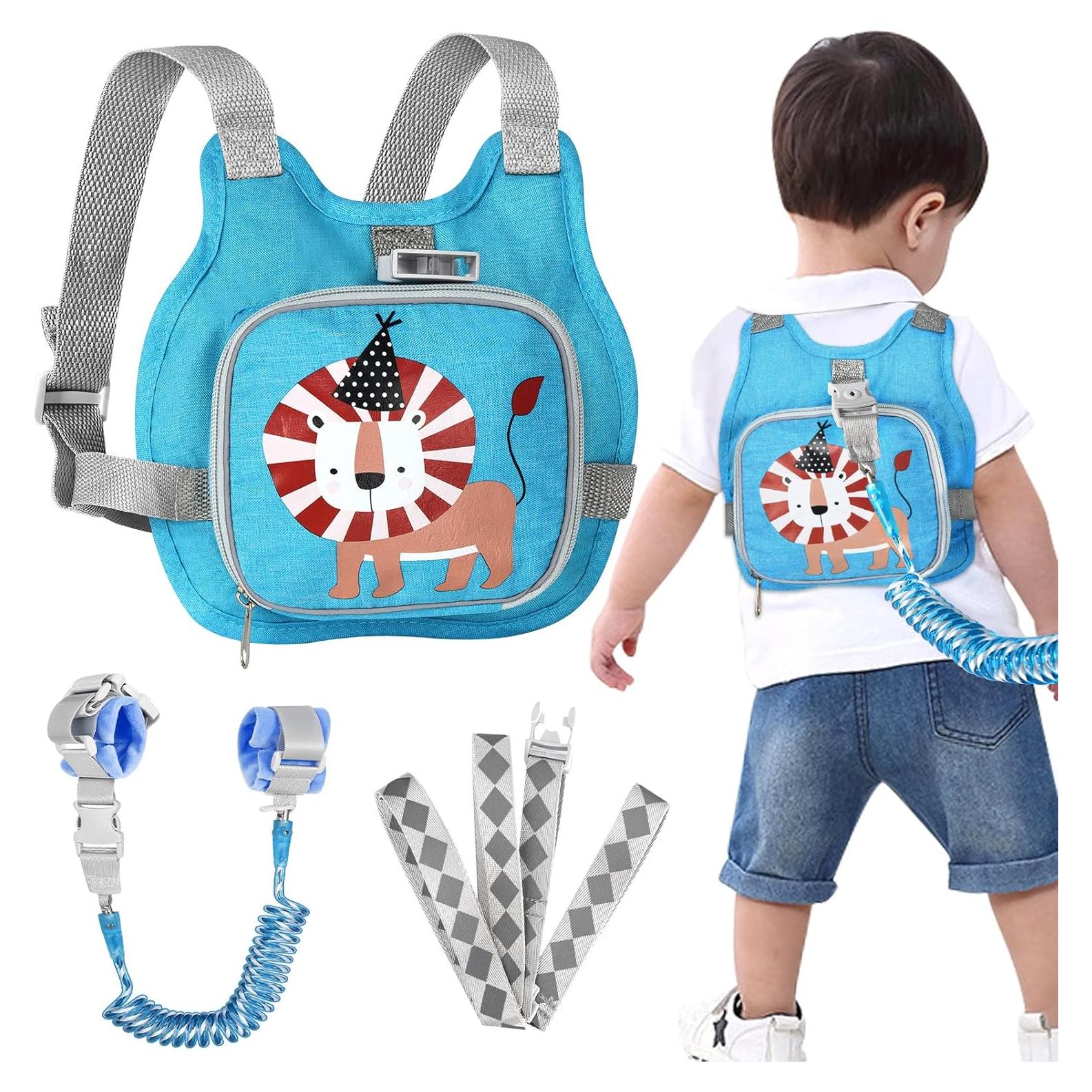 Arnés Antipérdida para Niños León Ajustable 1-5 Años