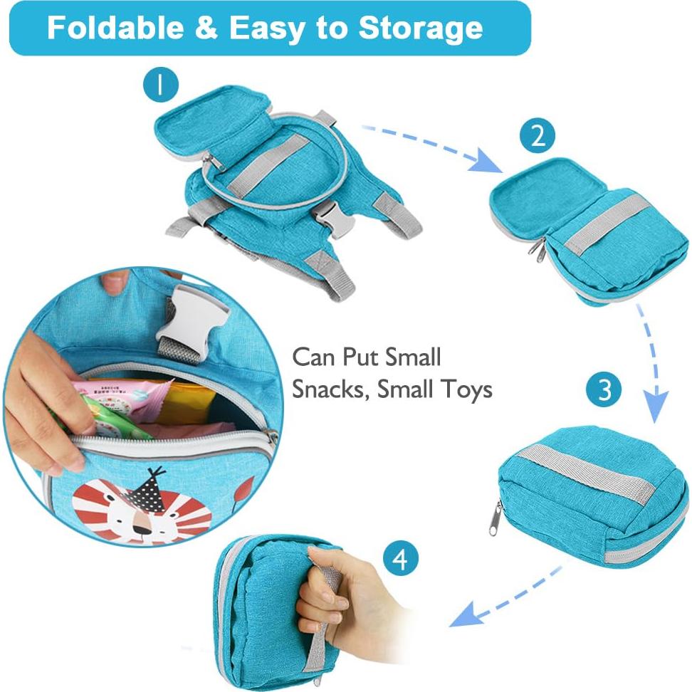 Arnés Antipérdida para Niños León Ajustable 1-5 Años