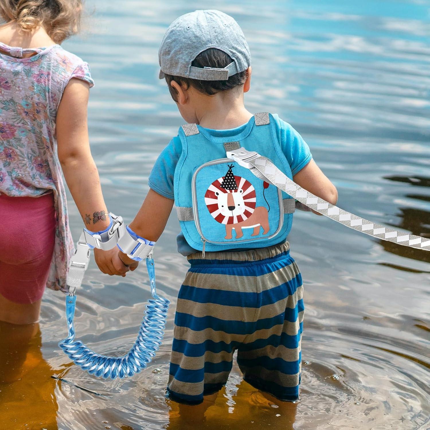 Arnés Antipérdida para Niños León Ajustable 1-5 Años