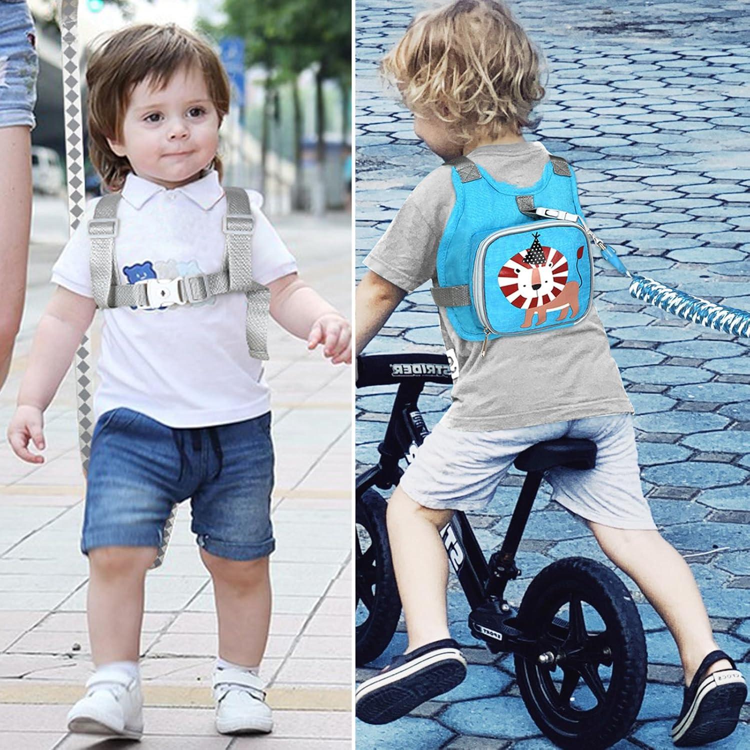 Arnés Antipérdida para Niños León Ajustable 1-5 Años