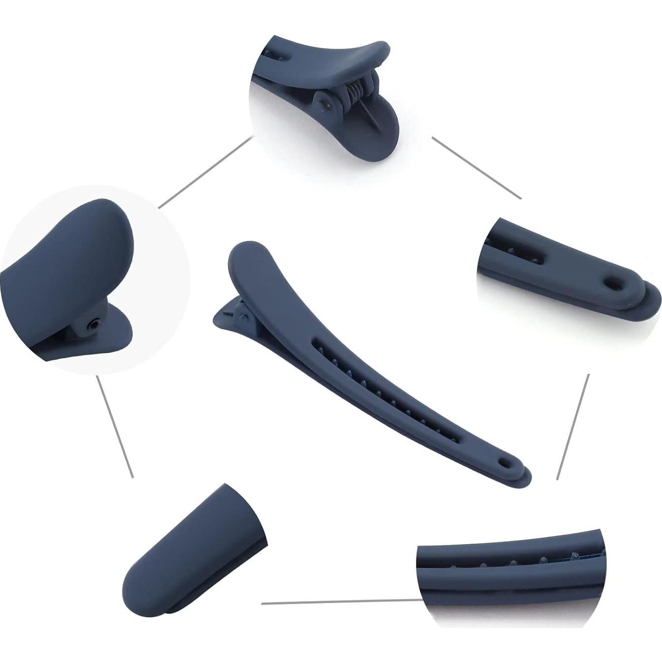 Clips para el Cabello YISSION 12 PCS Sin Marcas 7.87 cm