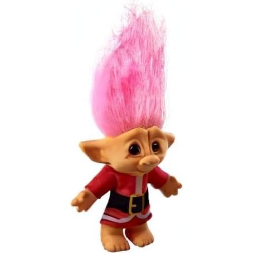 Muñecos Troll Vintage Yintlilocn 19 cm Color Rosa - Set de 10