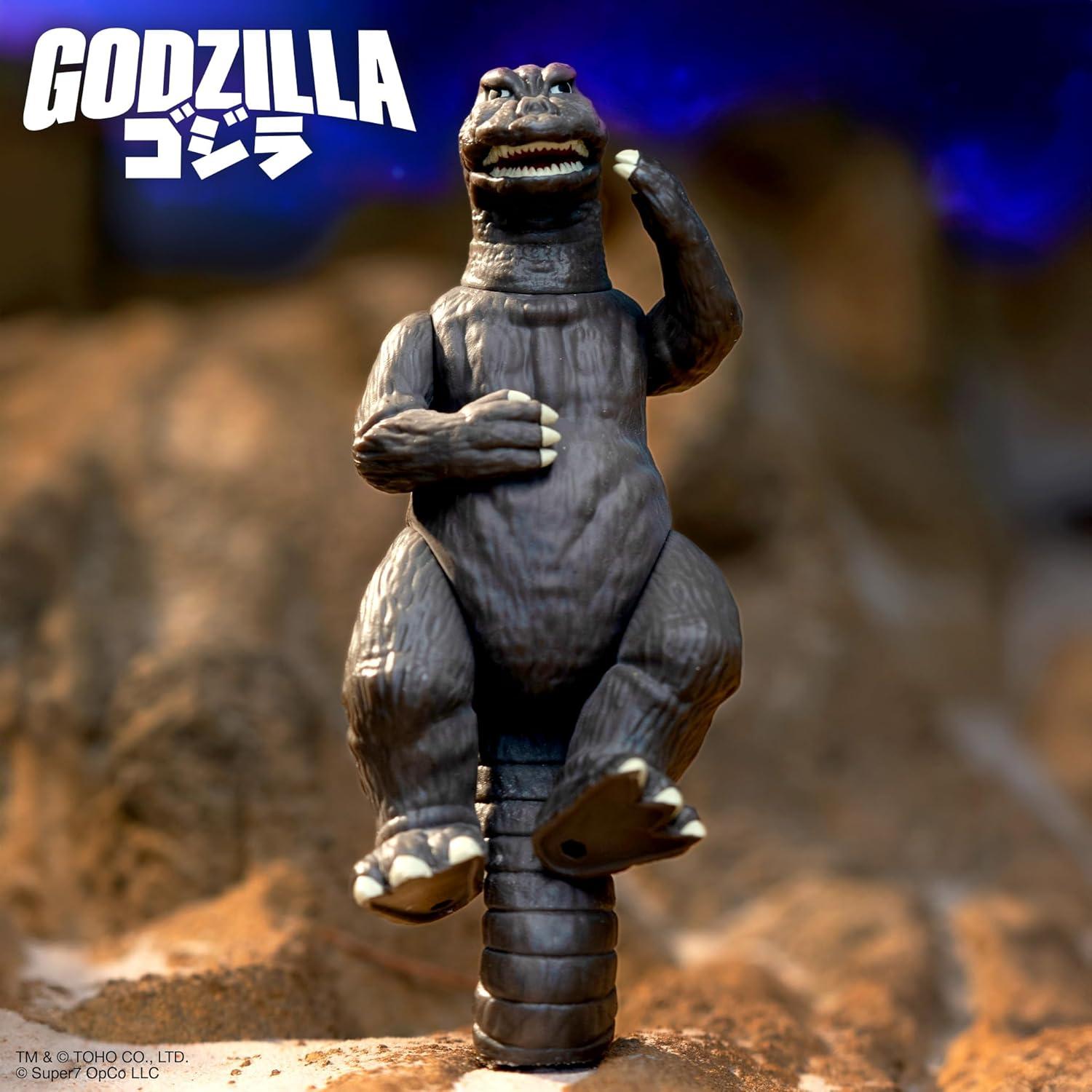 Figura de Acción Godzilla '65 Super7 - Celebración de la Victoria
