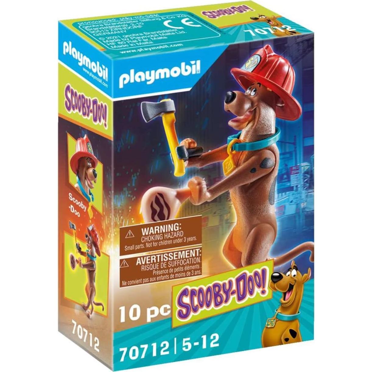 Figura de Bombero Coleccionable Playmobil Scooby-Doo 70712