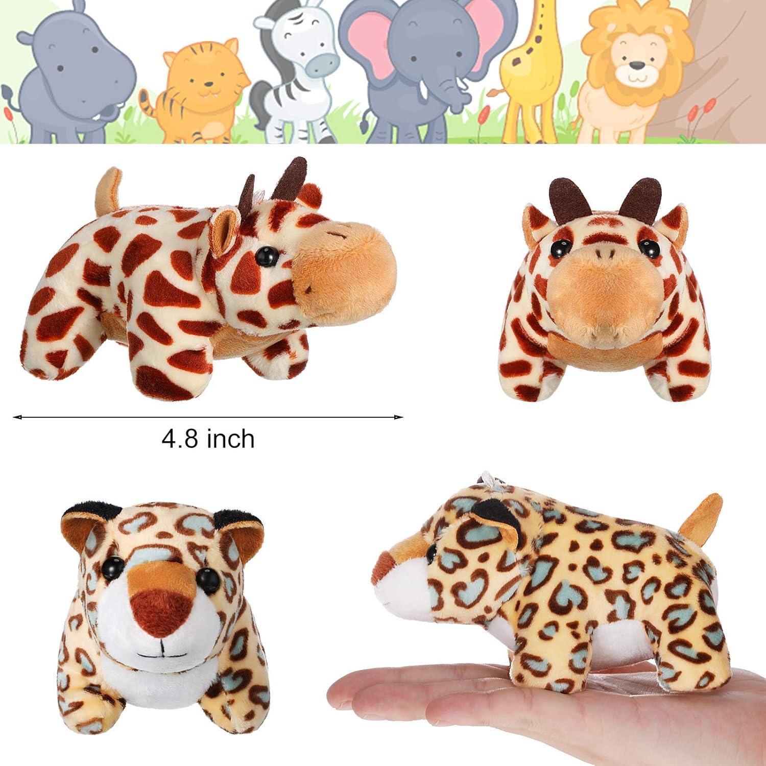 Sumind 12 Piezas Mini Animales de Peluche 12 cm para Fiestas