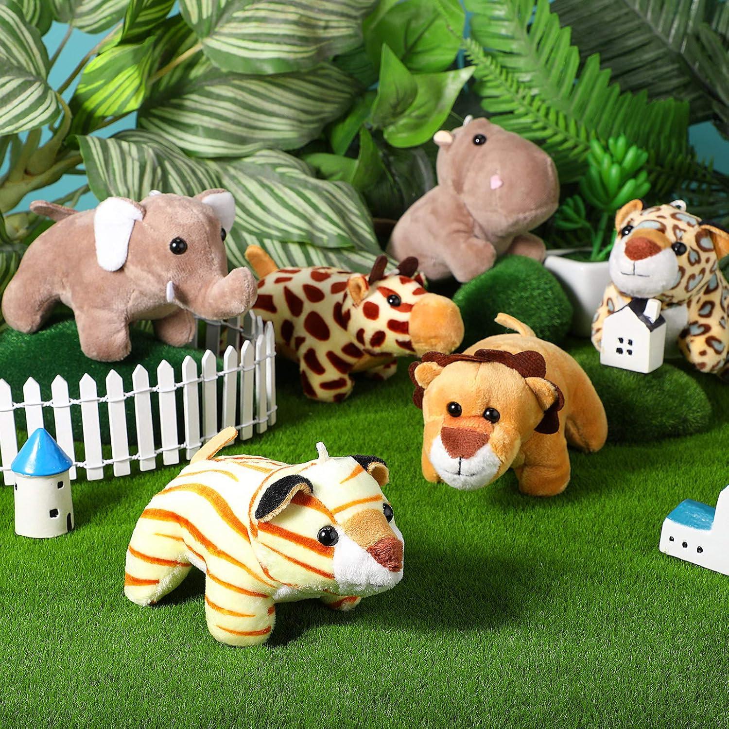 Sumind 12 Piezas Mini Animales de Peluche 12 cm para Fiestas