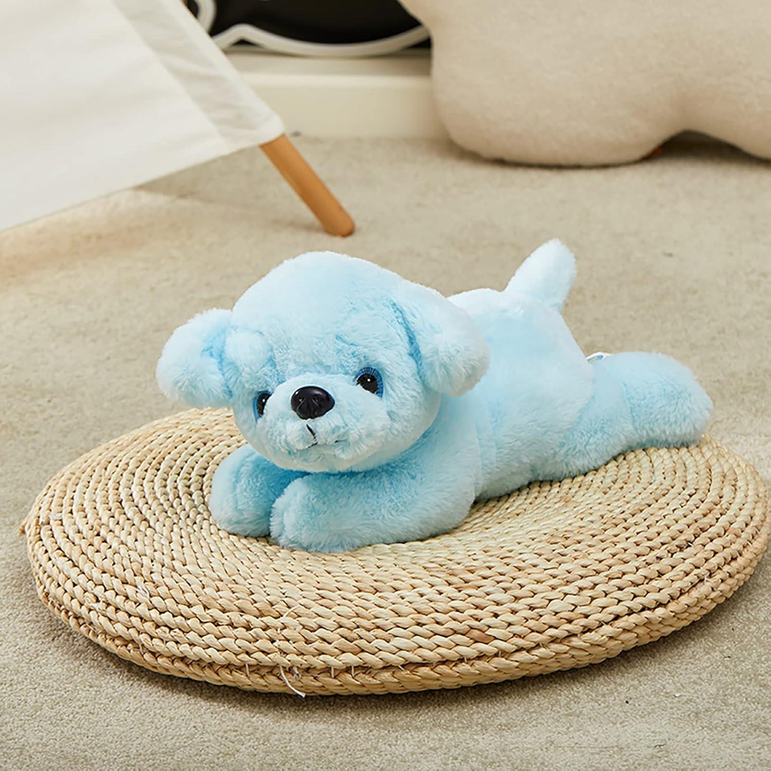 Perro de Peluche Musical Brillante 38 cm Guardias Brillantes