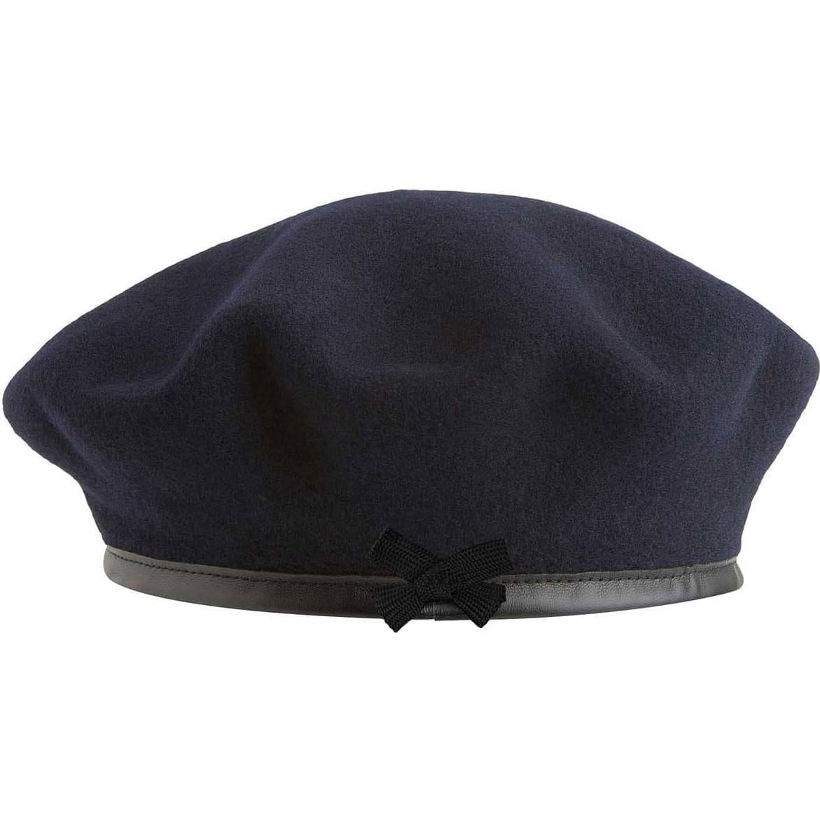 Gorra Boina Militar SILAK de Lana Premium Unisex Azul