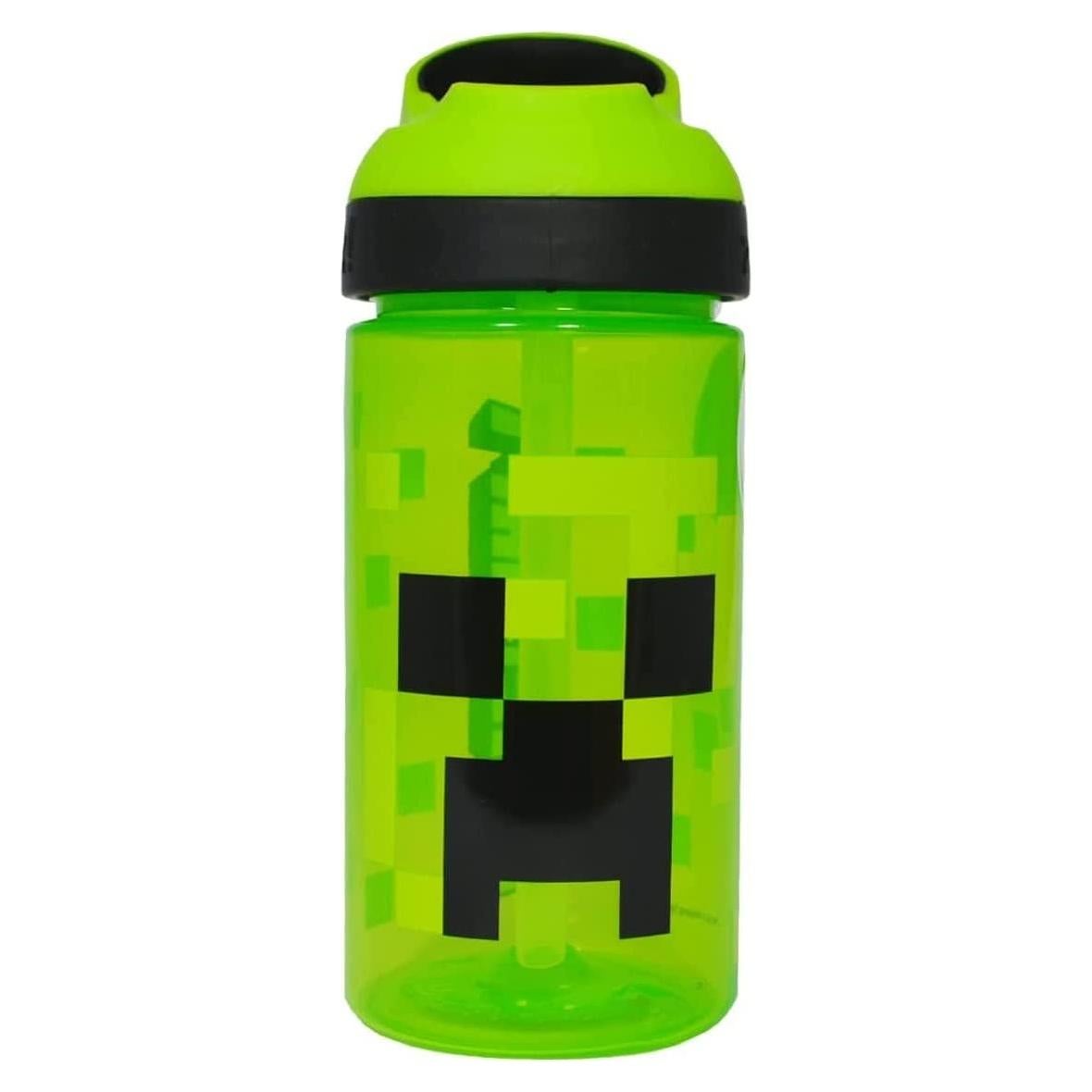 Botella de Agua Minecraft Creeper 450ML Ecológica Libre de BPA