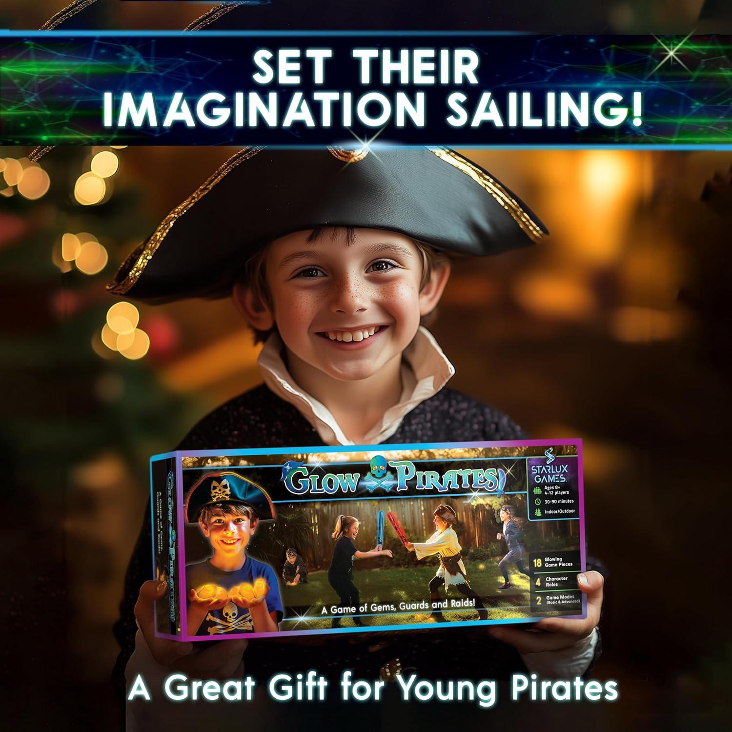 Juego de Aventura Pirata Starlux - Captura la Bandera 8+