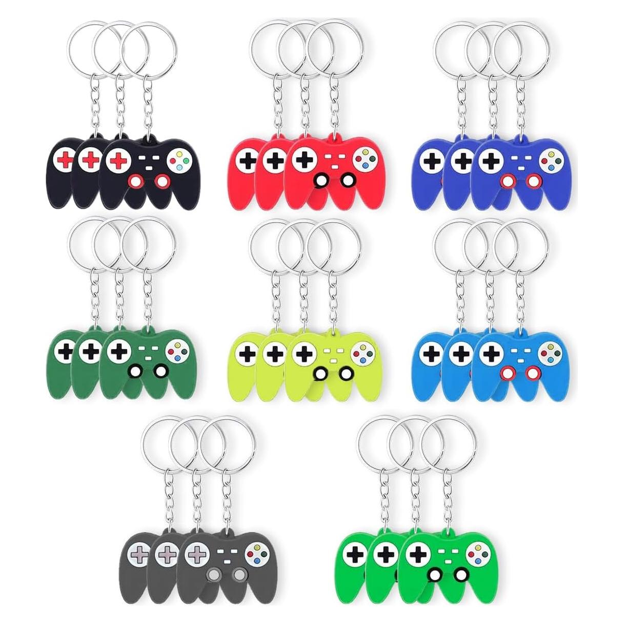 24 Llavero Mini Controlador de Juego EAEDMY - Fiesta Videojuegos