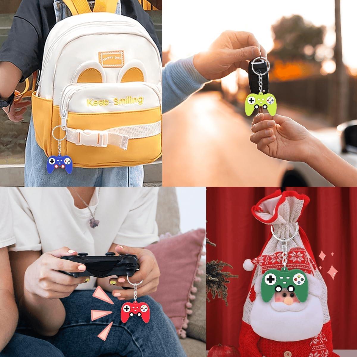 24 Llavero Mini Controlador de Juego EAEDMY - Fiesta Videojuegos