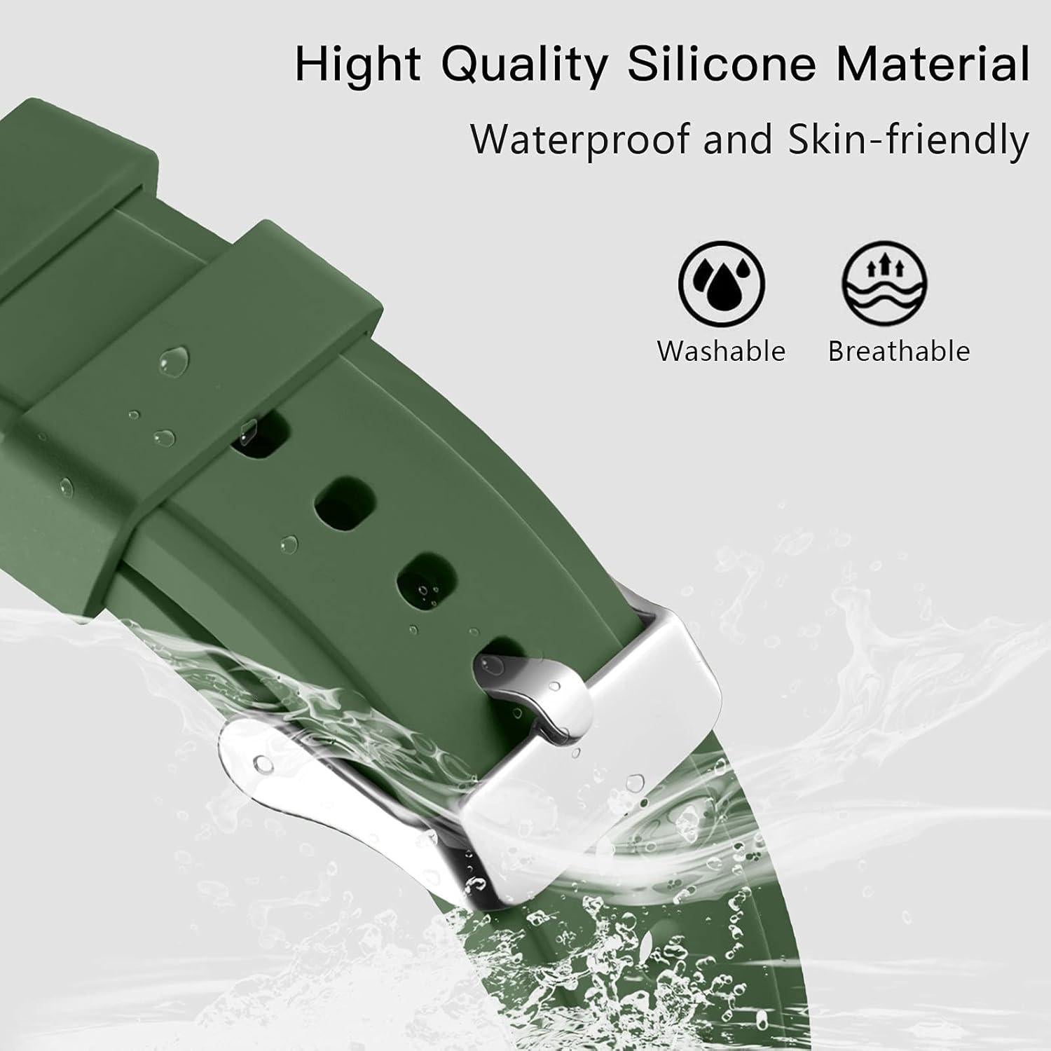 Banda Deportiva Lerobo 20mm Compatible con Samsung Galaxy Watch