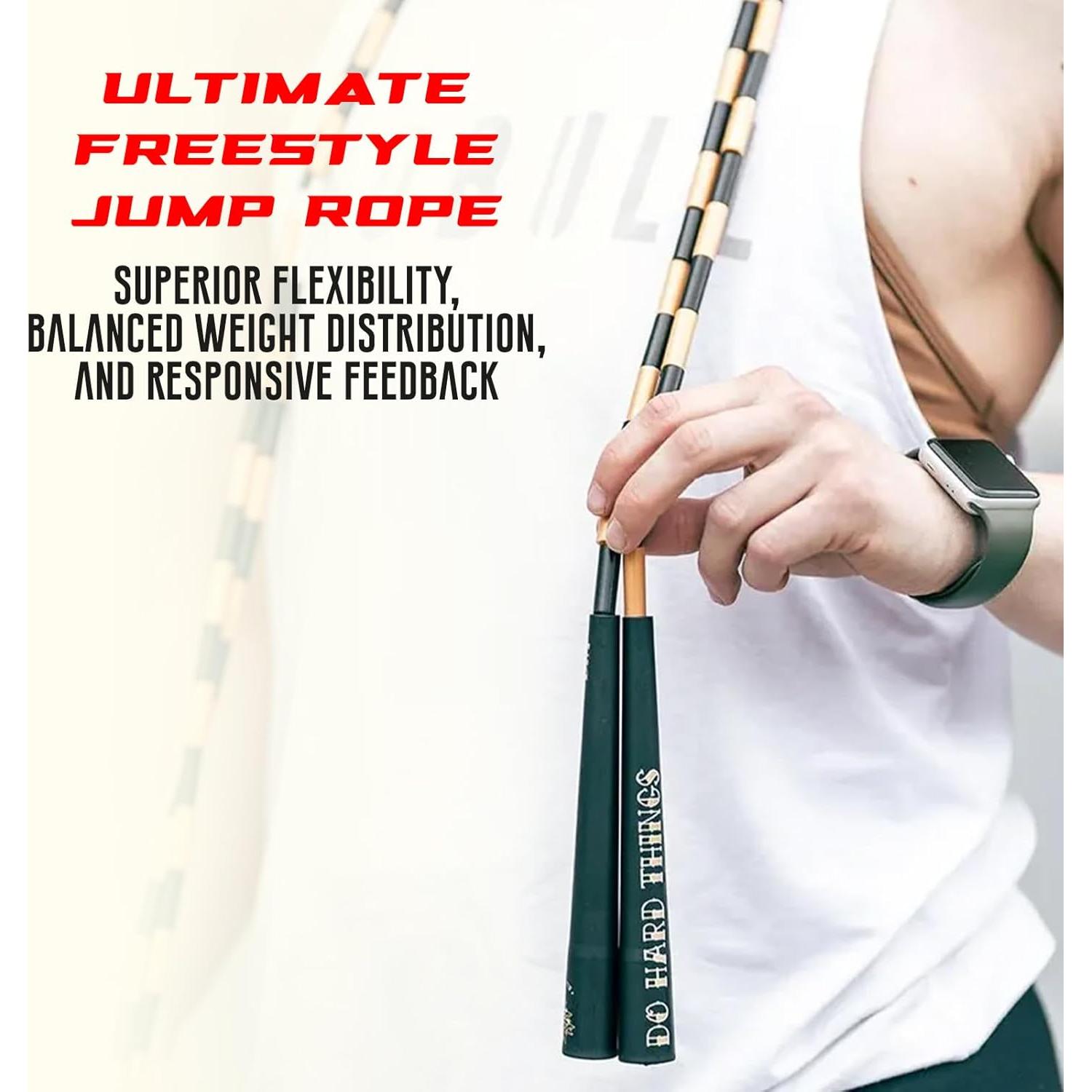 Cuerda de Saltar Elite Jumps Ajustable 3.05m con Perlas