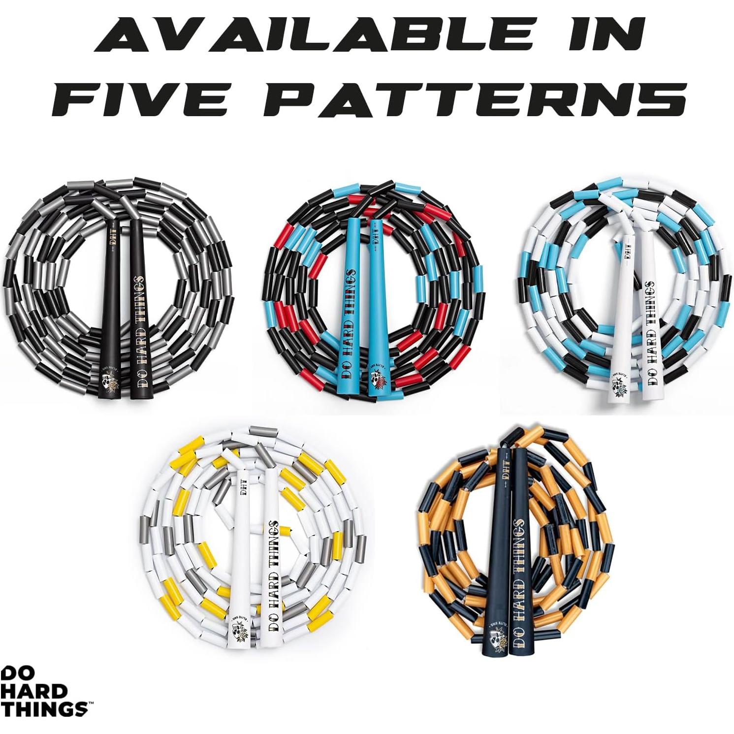 Cuerda de Saltar Elite Jumps Ajustable 3.05m con Perlas